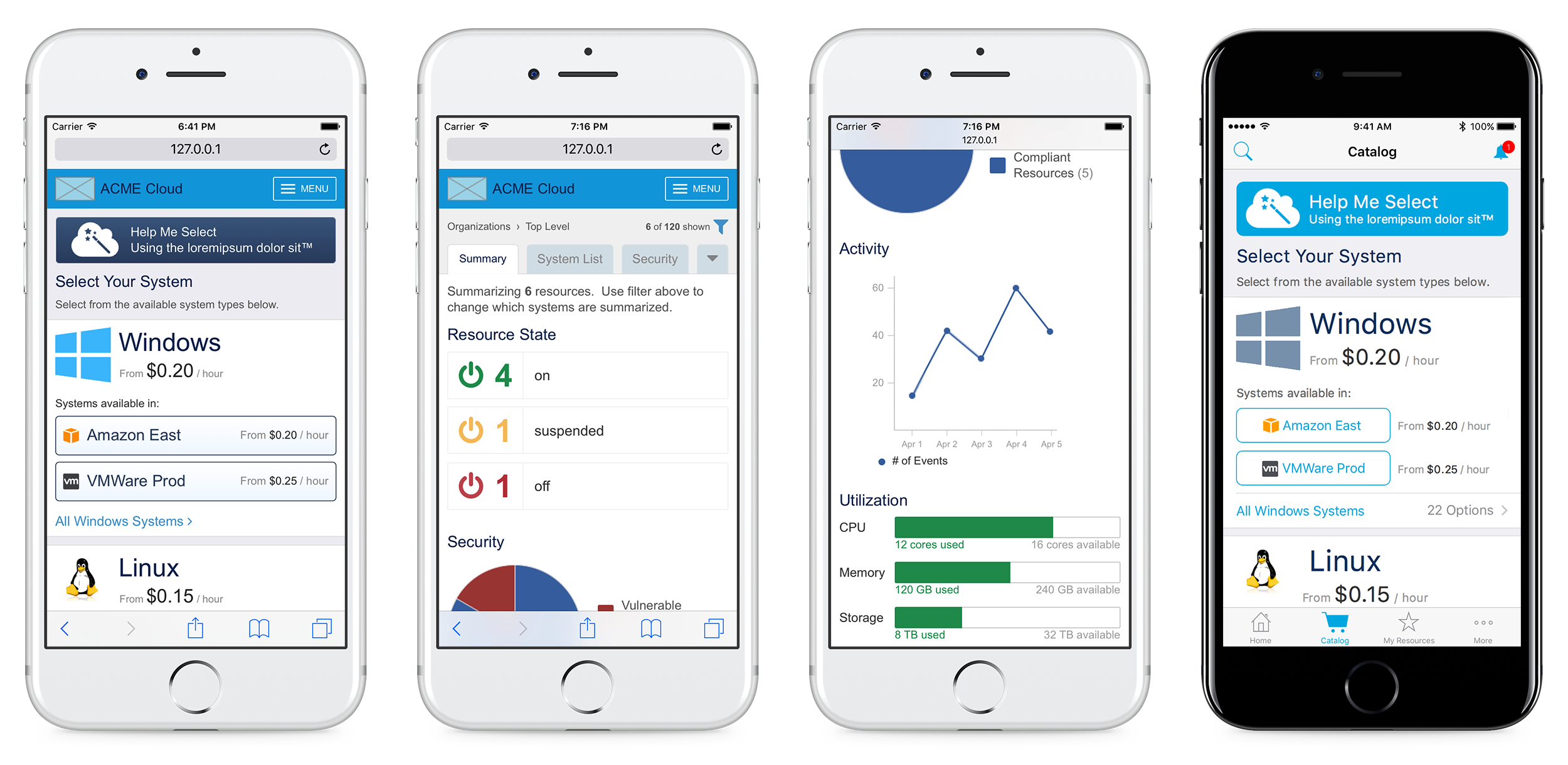 Mobile High-fidelity Prototype & iOS App