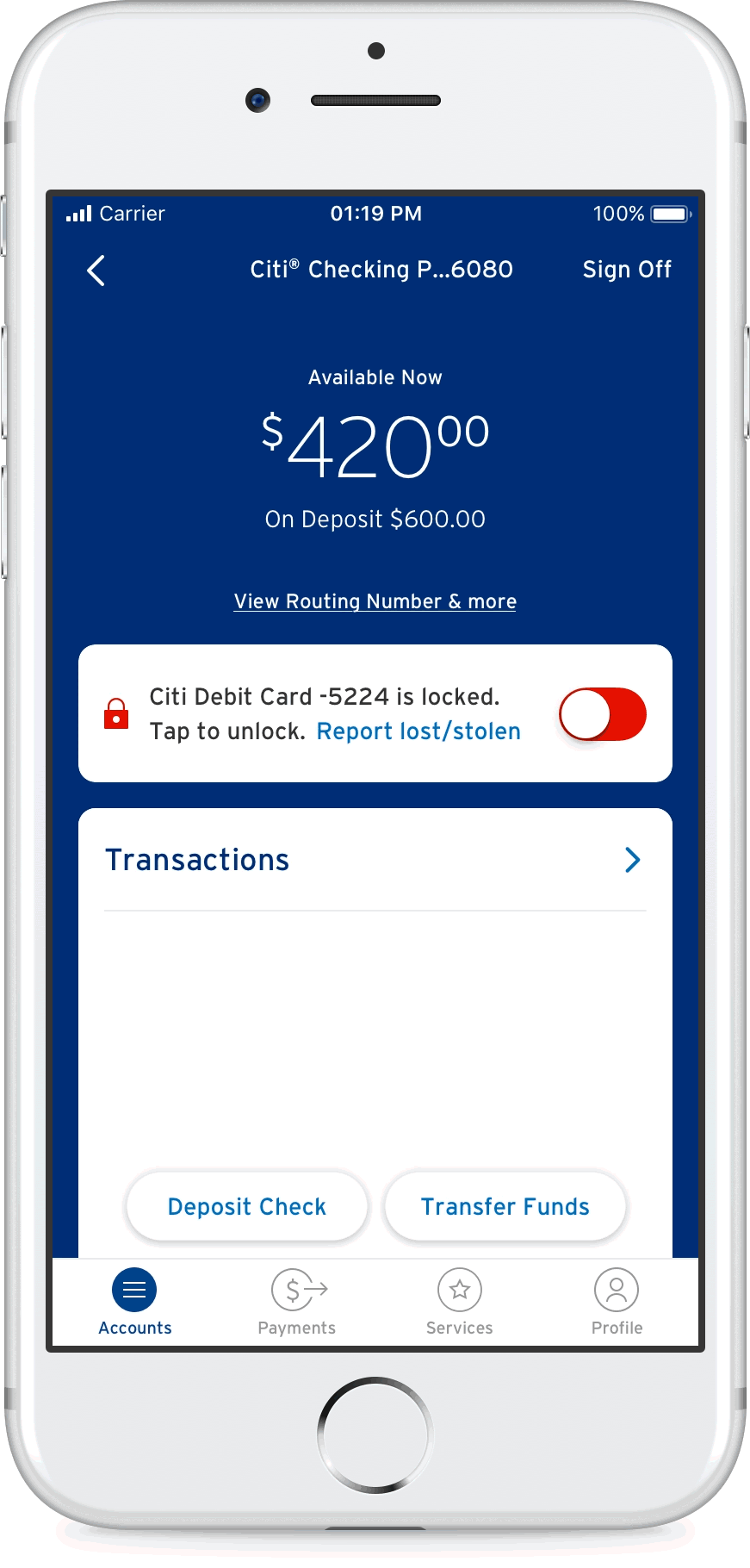 Unlock / Lock Card Animation
