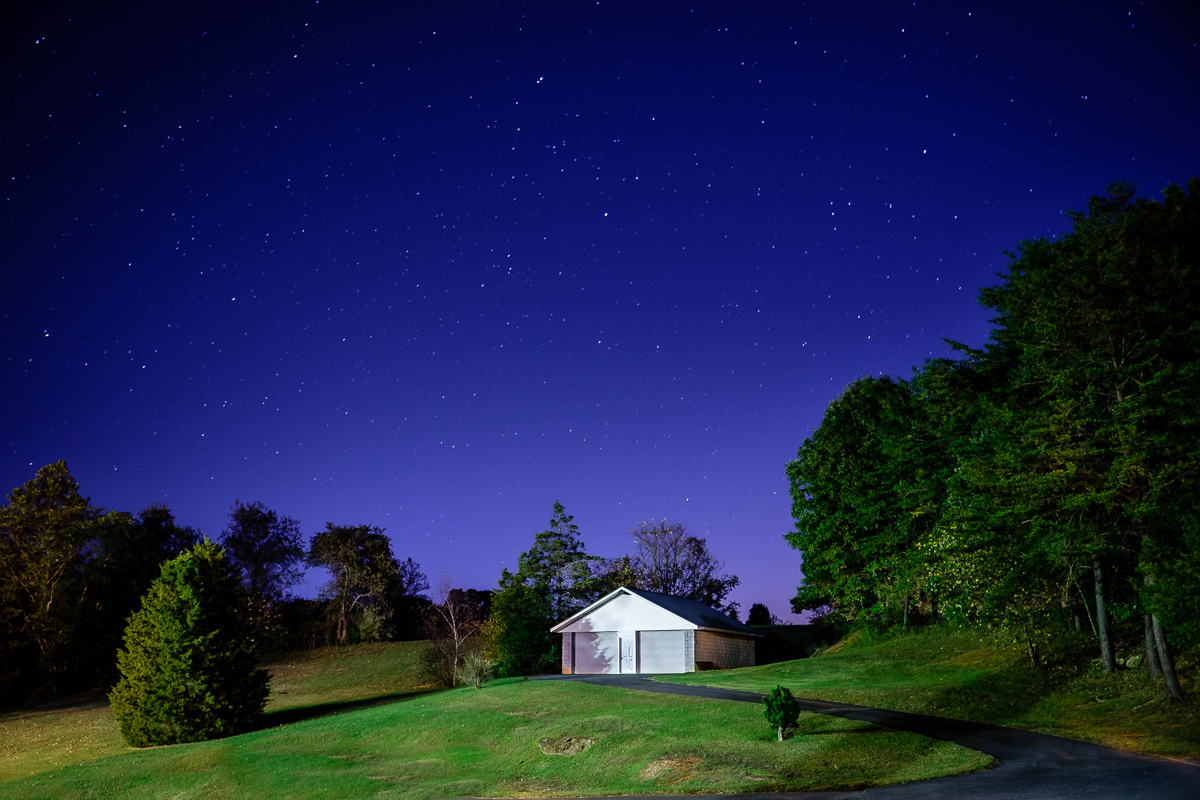 A Church Backyard