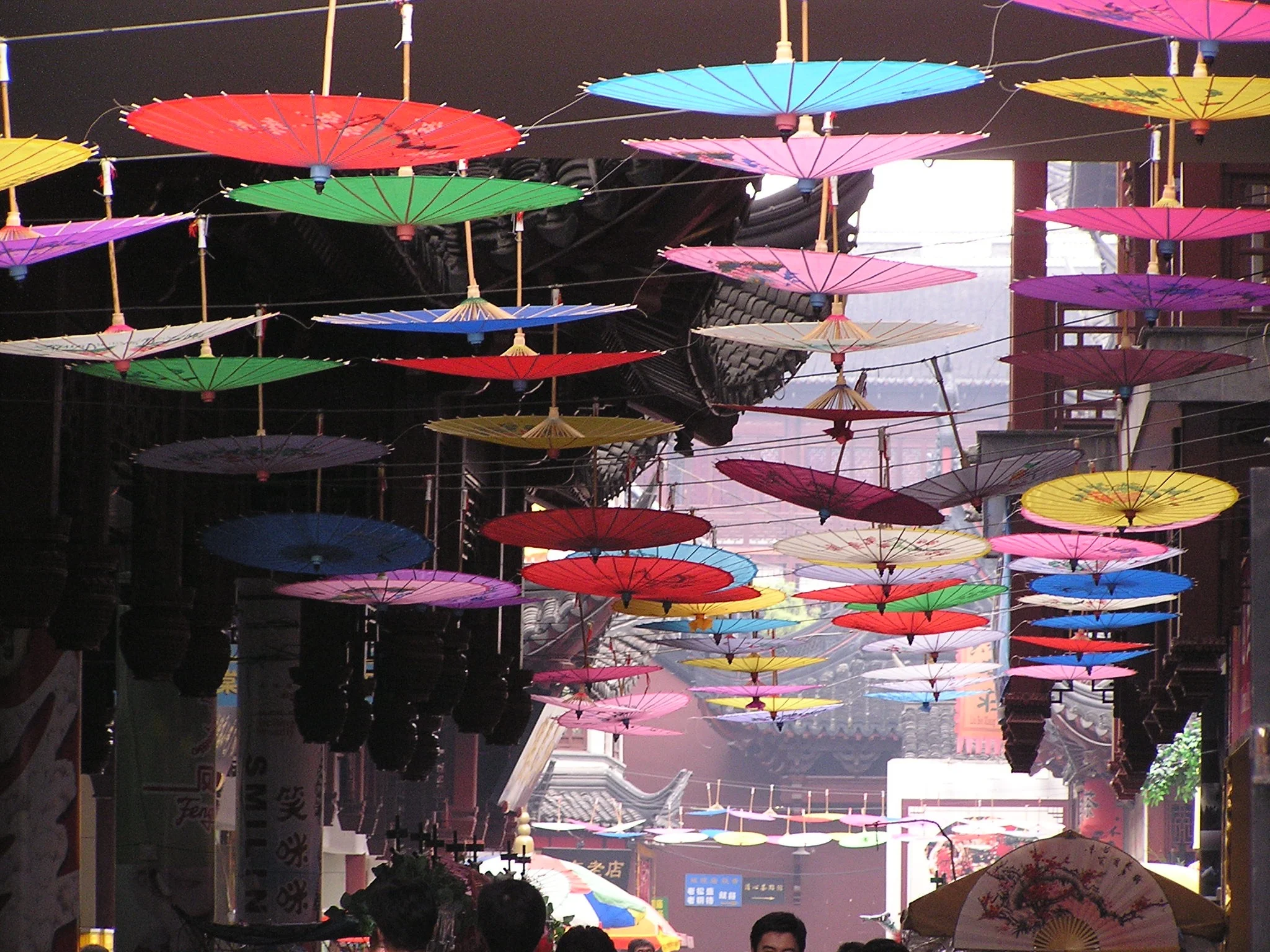2004-Shanghai market before the big boom.