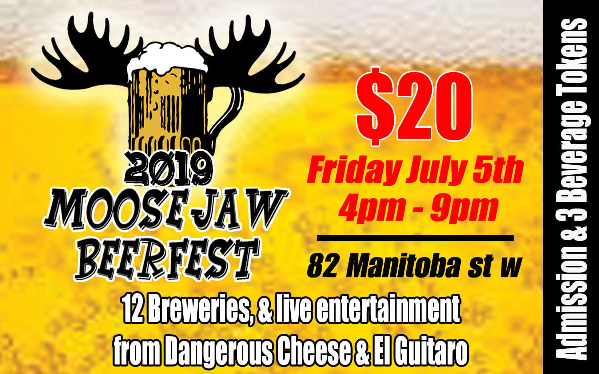 Tons of different breweries with their amazing product and live music with Dangerous Cheese and El Guitaro!! All taking place Friday, July 5th from 4-9 PM under the big top at 82 Manitoba Street W. This event is a hit, get your tickets fast before they are gone!!!