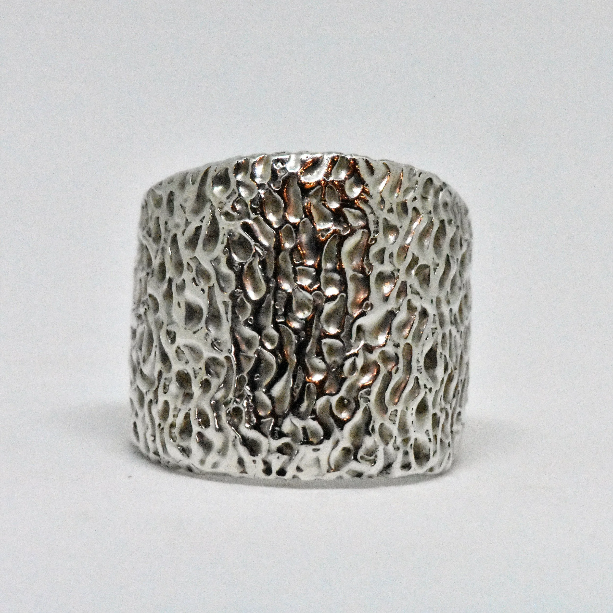 Silver Gradated Ring