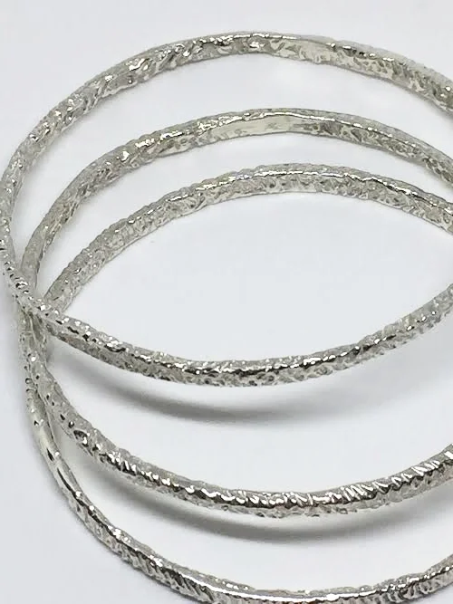 Thin Sterling Bangle