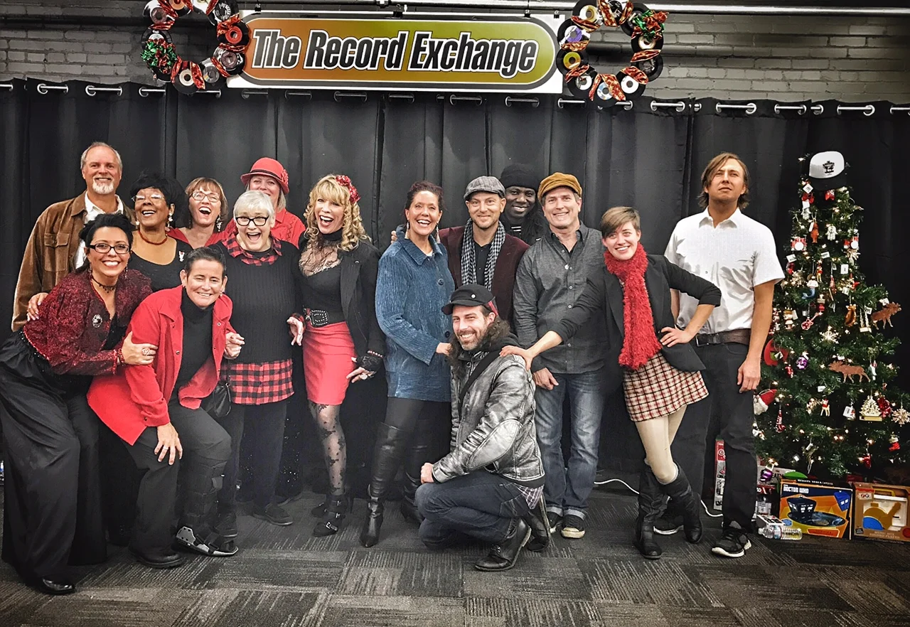 Saturday night we held our first Idaho Ho Ho Benefit Concert at The Visual Arts Collective in Garden City Idaho. It was kind of epic!!
