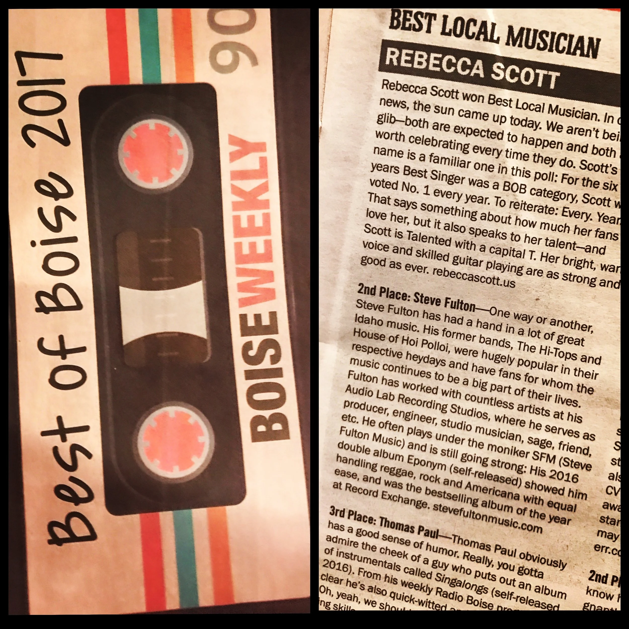 Steve Fulton voted one of Boise's best muscians