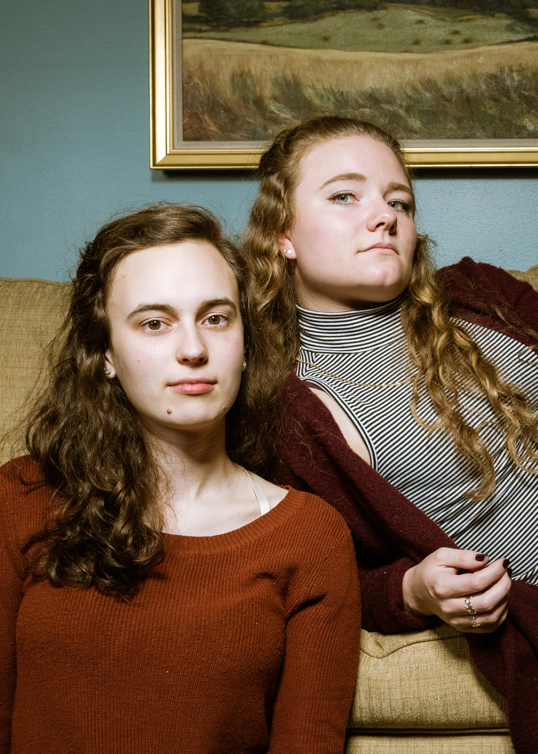 Katie Moose (left), Jessica Johnston (right)