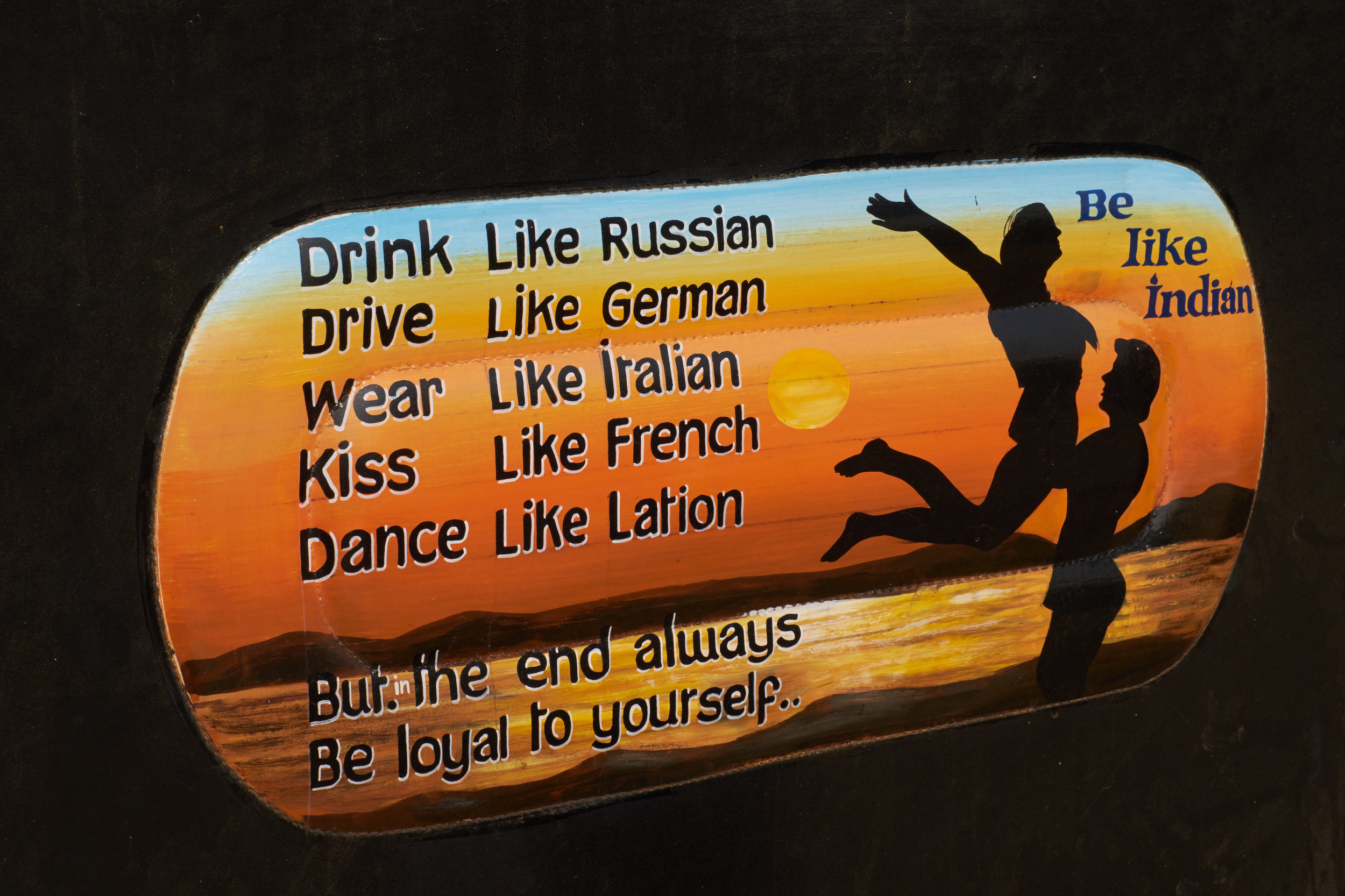 Lost in translation. Hampi