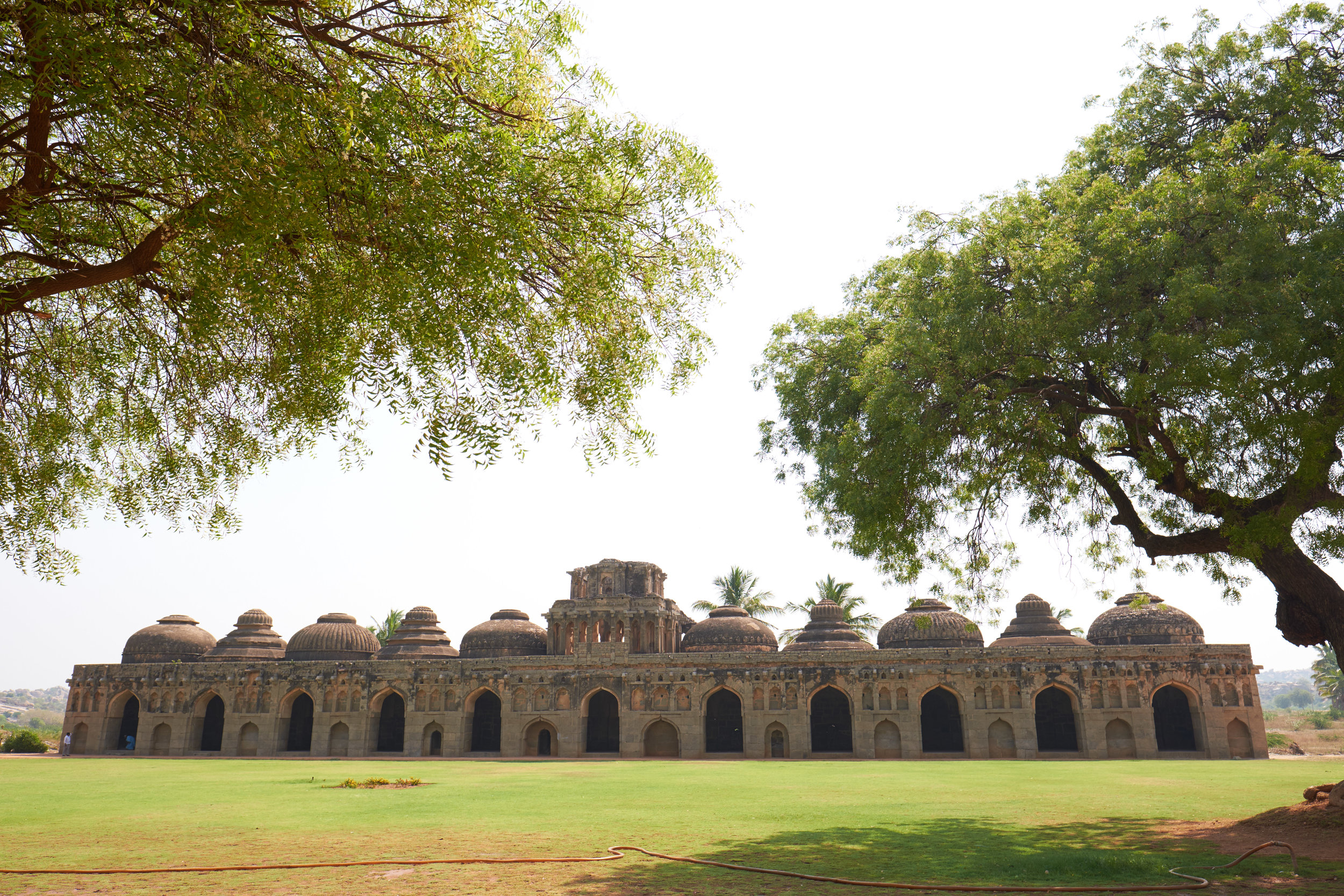 For the queen's elephants. Hampi