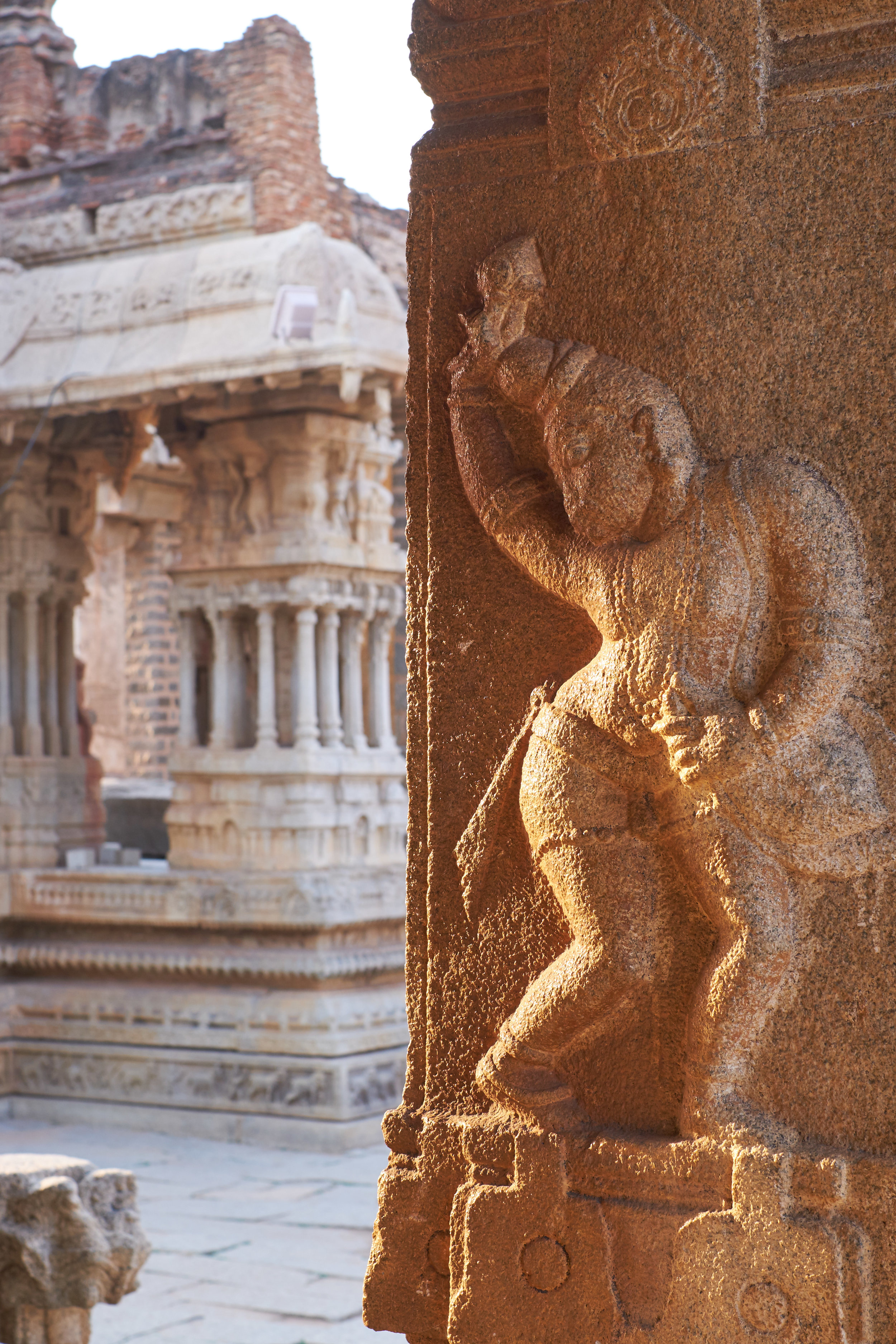 Vitthla temple complex. Hampi