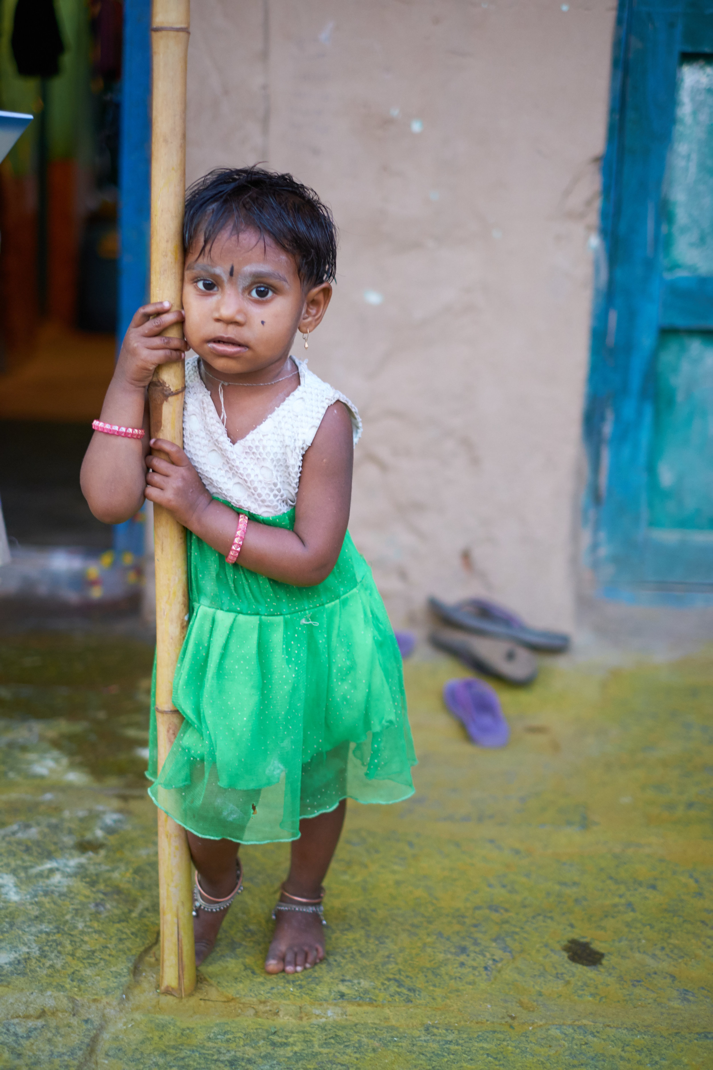 Little girl. Hampi