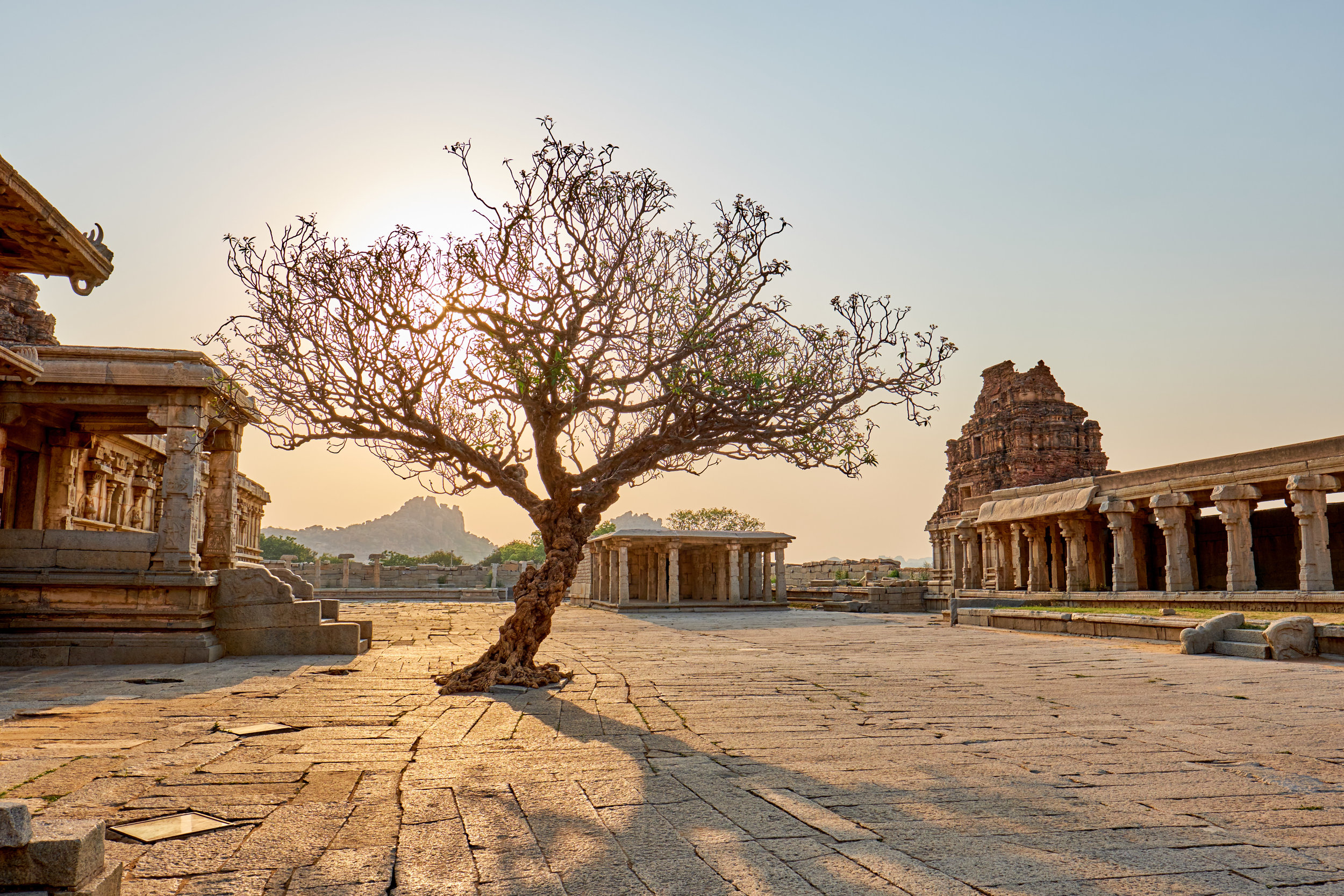 The VittalaTemple complex. Hampi