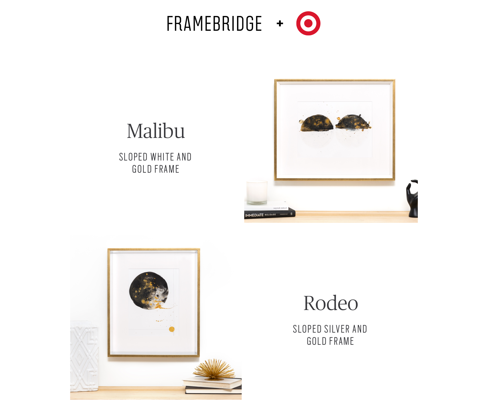 Framebridge + Target Frame Collaboration