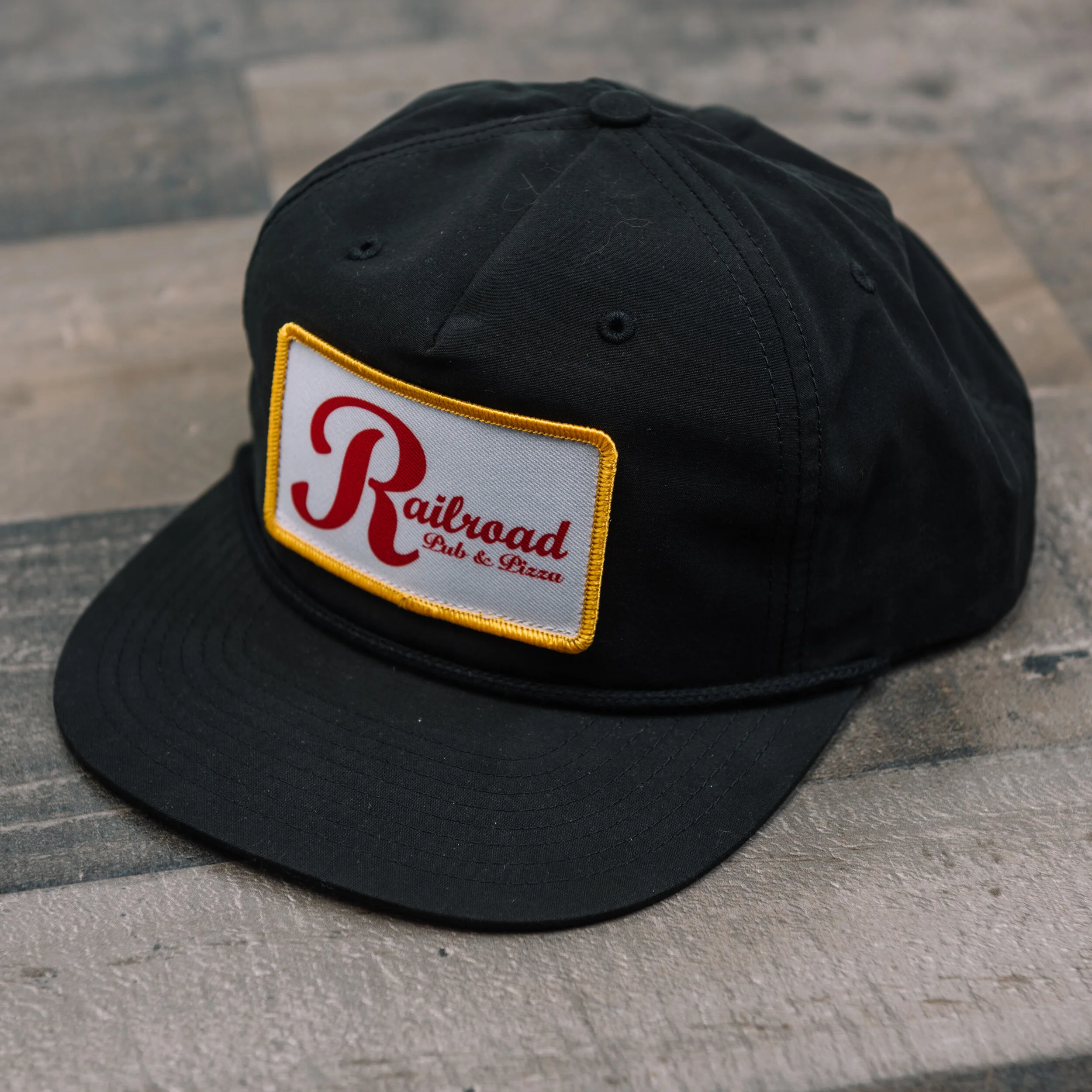 Railroad Patch Rope Hat — Train Wreck 