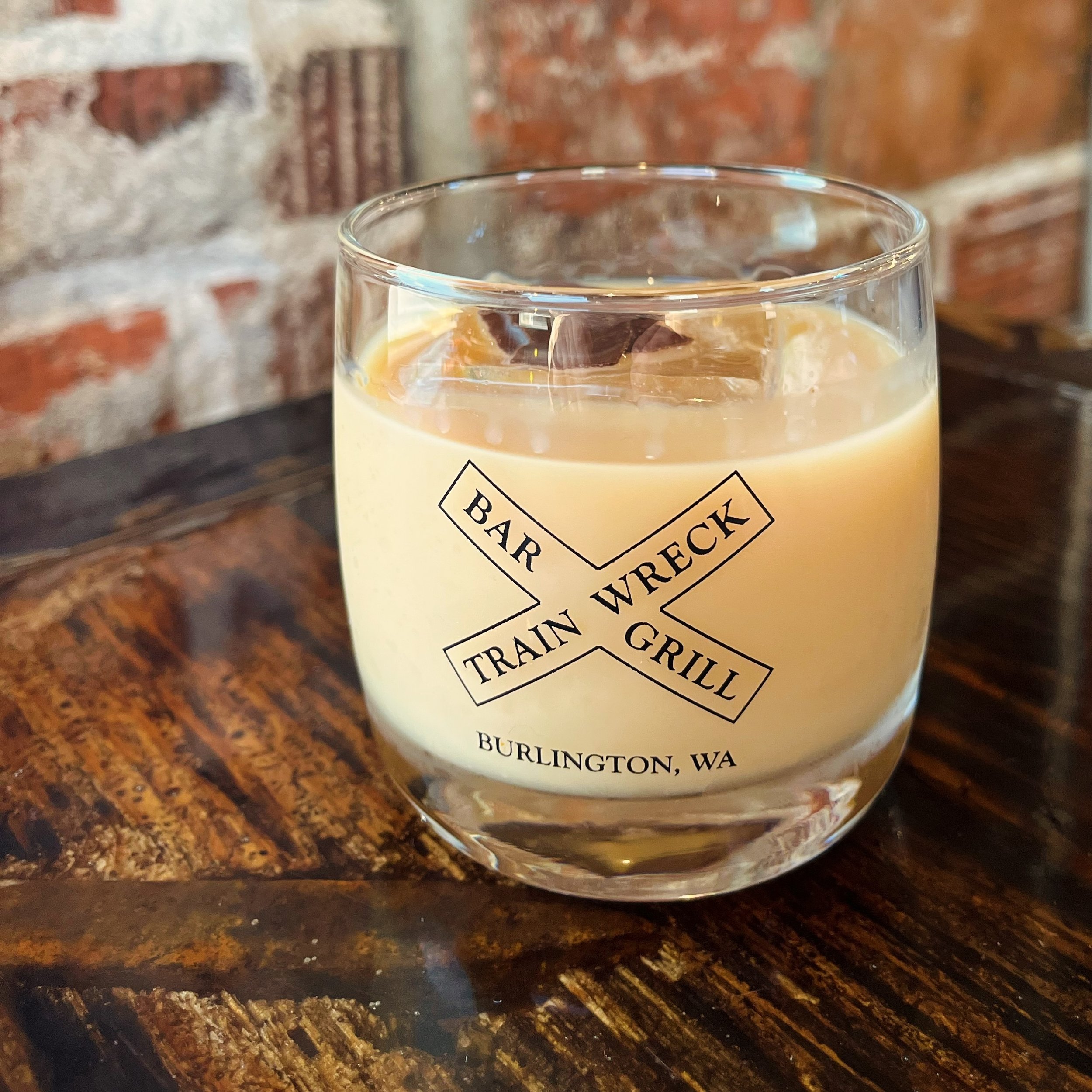 Salted Caramel Old Fashioned for Whiskey Tuesday. Made with Tullamore Dew Irish Whiskey and Dorda Salted Caramel liqueur, topped with chocolate flakes, $12.