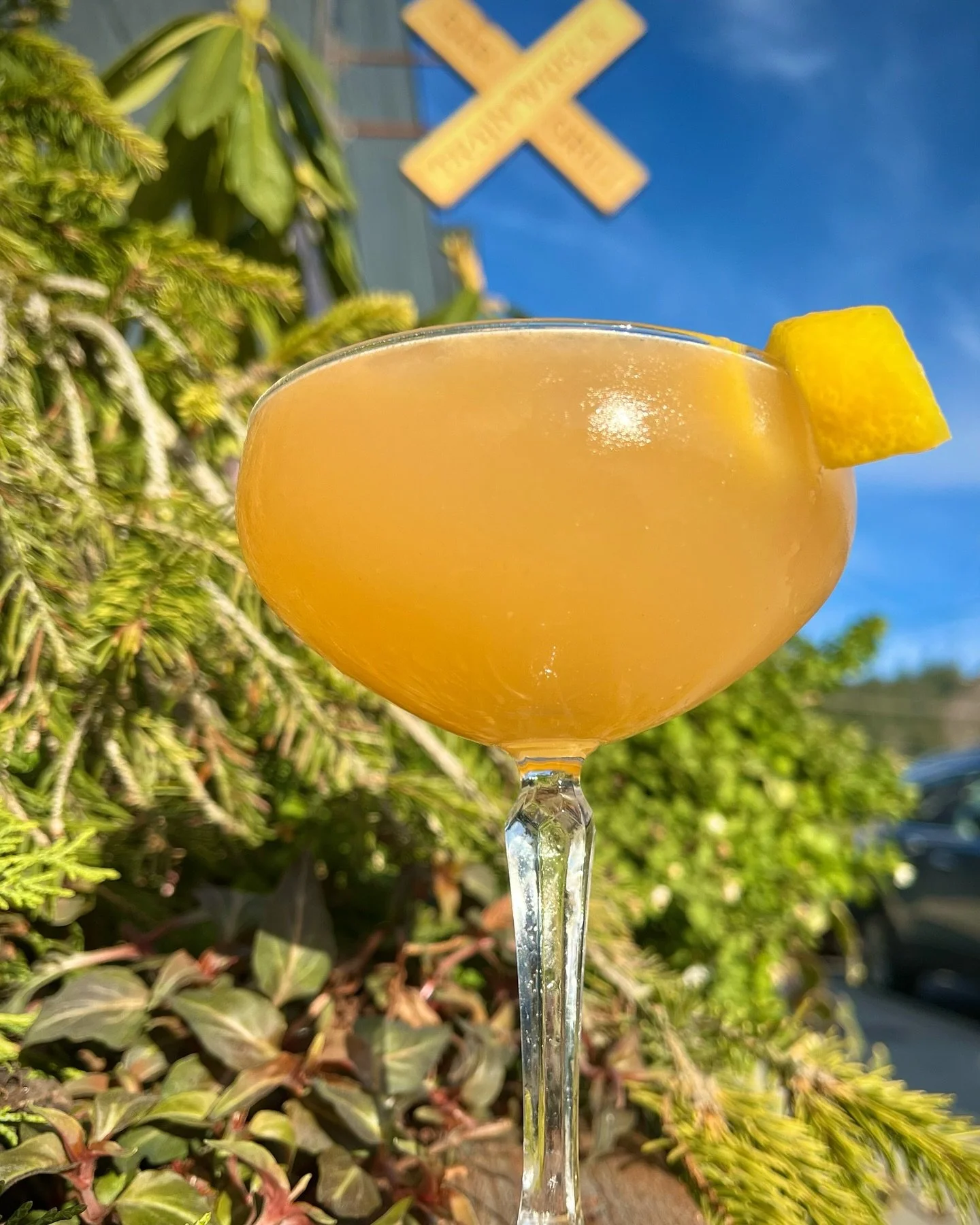 The French Blonde is back on our cocktail menu! 🍋 Made with Constant Reader gin, Lillet Blanc, Elderflower liqueur, lemon &amp; fresh squeezed grapefruit juice; shaken strained and served up.