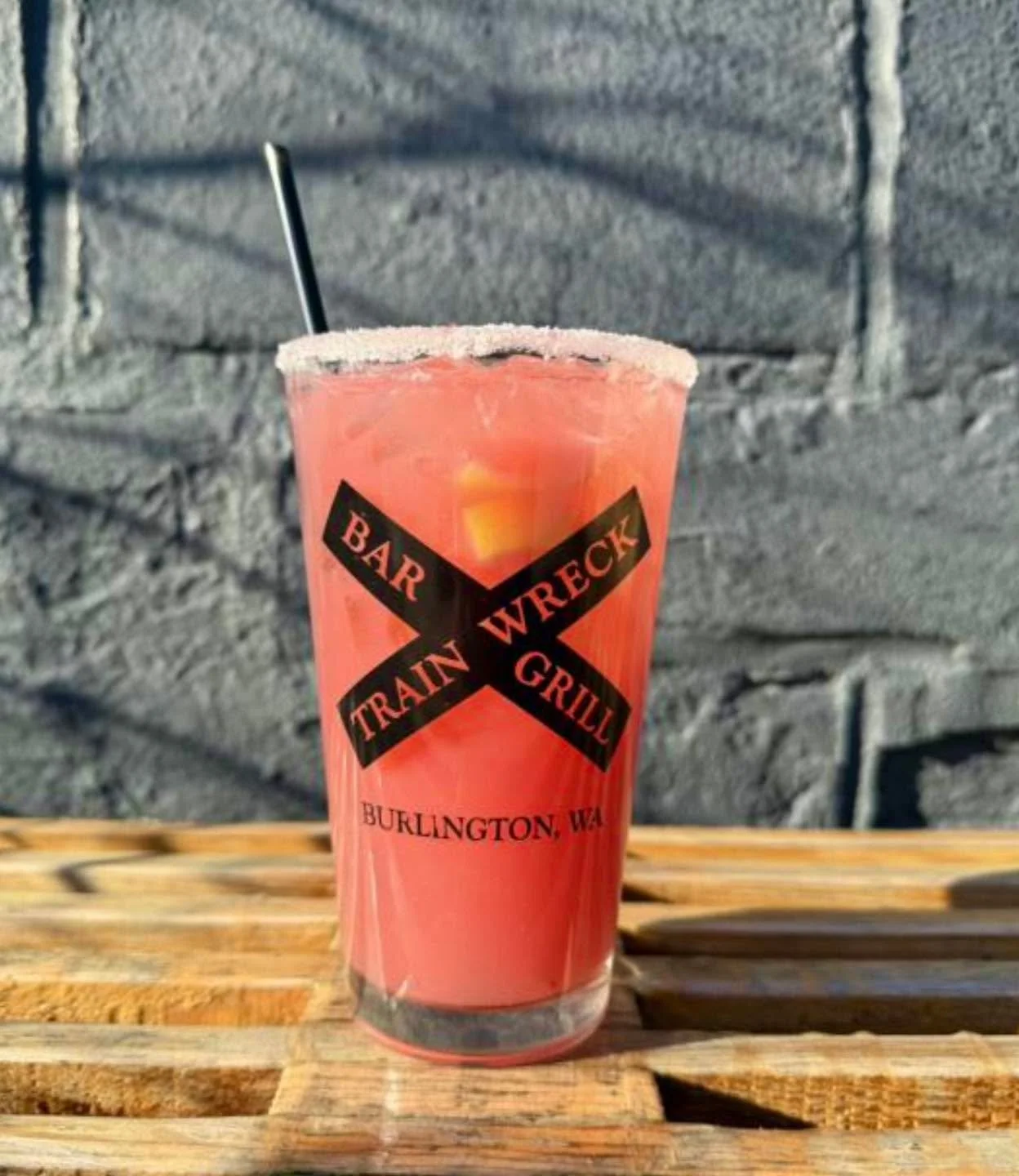 Cranberry Punch for #MargMonday today! Mi Campo tequila with Elderflower liqueur, lemon, a splash of OJ, and cranberry pur&eacute;e muddled and topped with 7Up and a sugar rim.