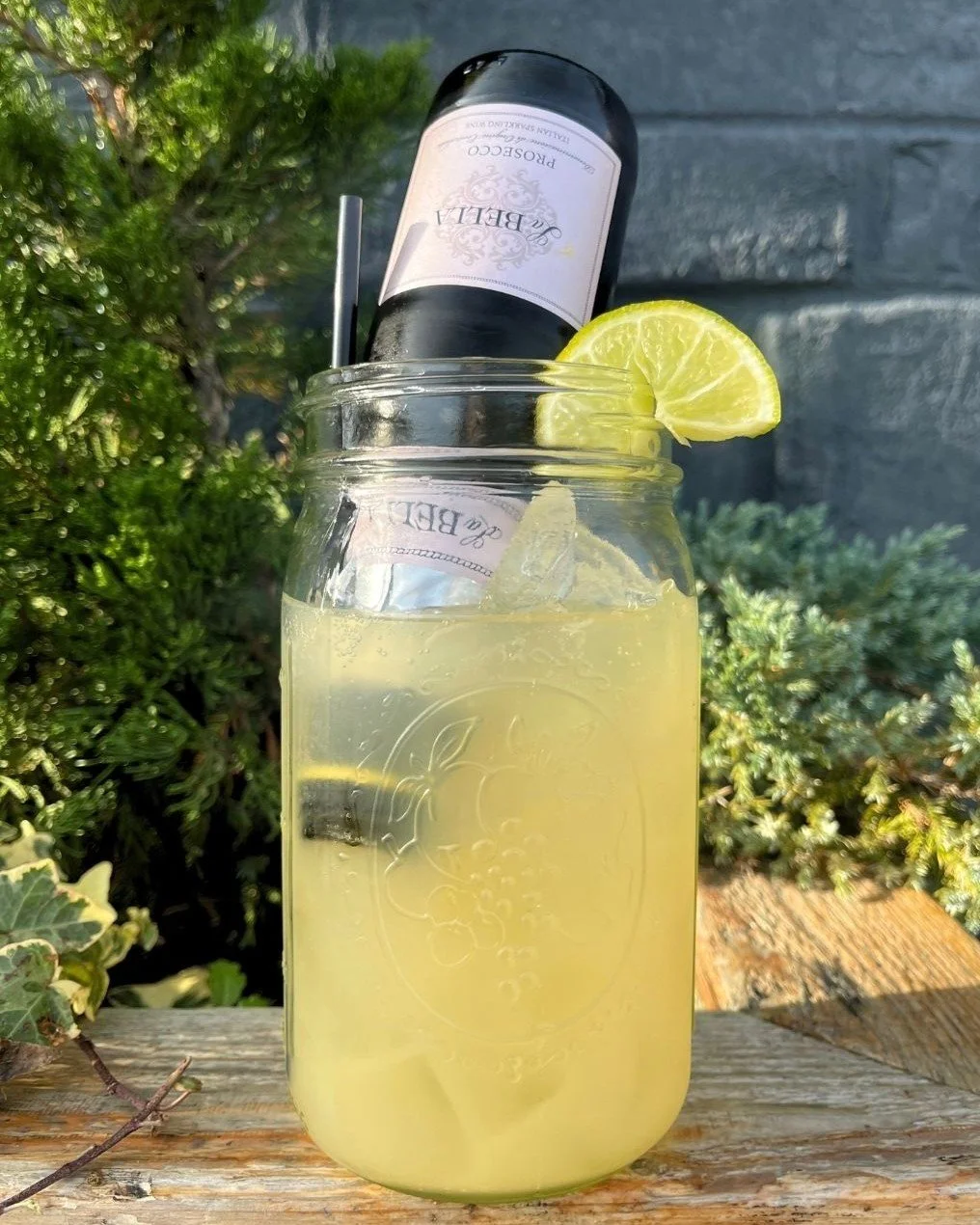 Last call for our  Snowbird Spritz Freshie! Made with Western Son Peach Vodka, a squeeze of lychee puree, sour, and soda, topped with a Prosecco split, $18.