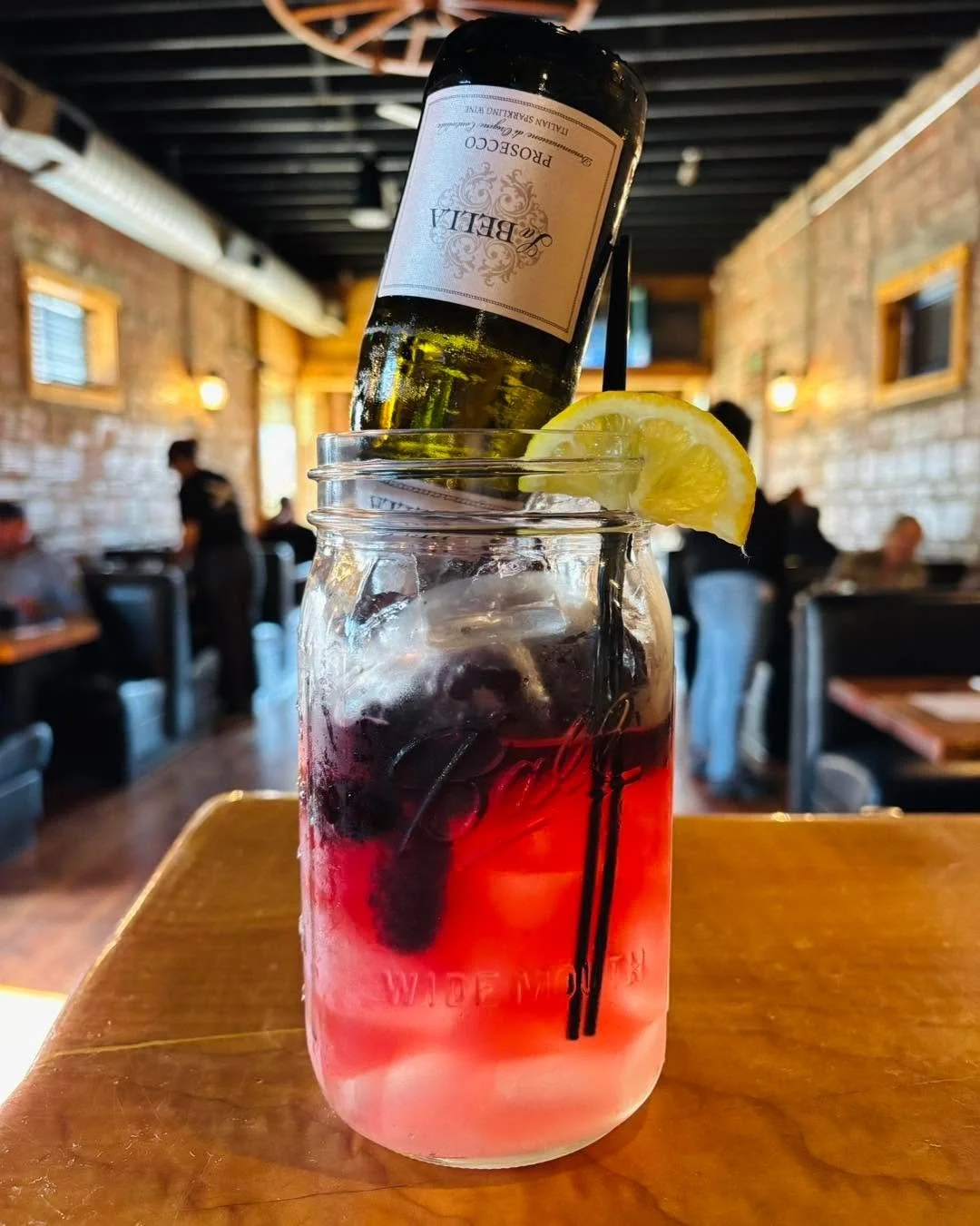 Last call for these berry drink specials at Train Wreck! 

✨ Local Berry Freshie &mdash; Absolut Citron, Skip Rock Raspberry liqueur, lemonade, Schuh Farms Kotata blackberries and topped with a prosecco split.

✨ Death by Boysenberry &mdash; Svedka V