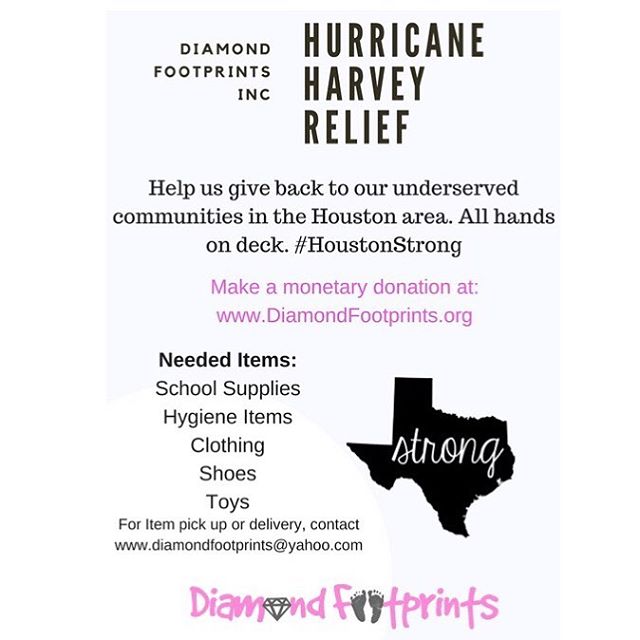 Help us help Houston! #HurricaneHarvey Donate here: bit.ly/DFhelps