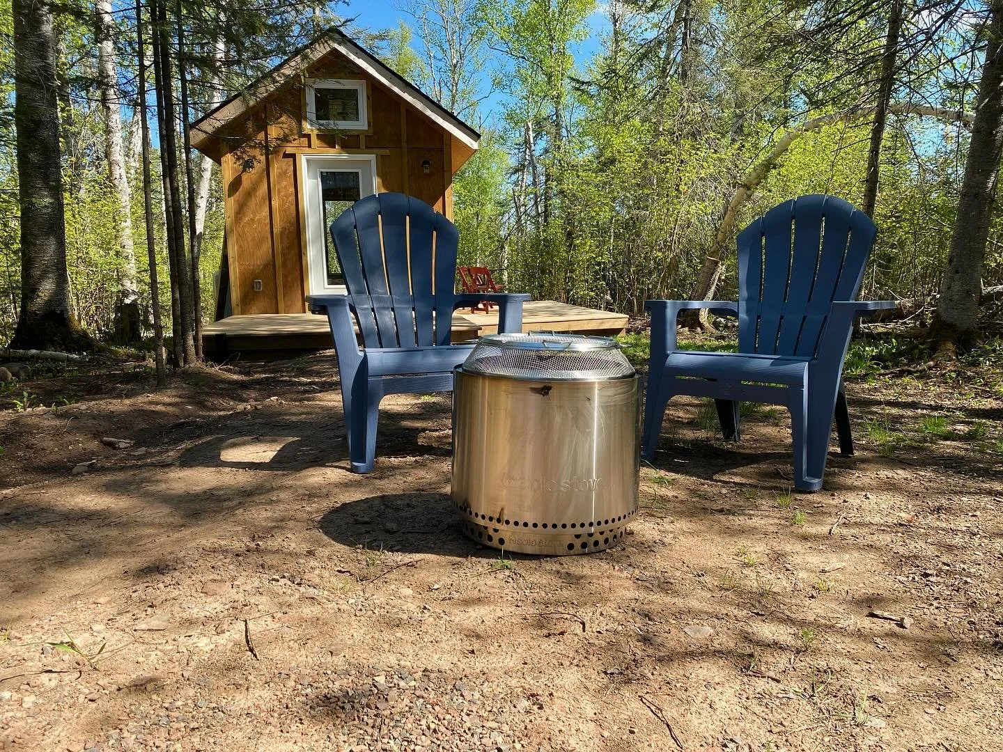 We have also been working hard on a new endeavor we are calling Basecamp du Nord - rustic stays on the Pincushion Trails in Grand Marais. We are excited to share that our camper cabin is now open! Currently we are only booking on Airbnb. Follow @base