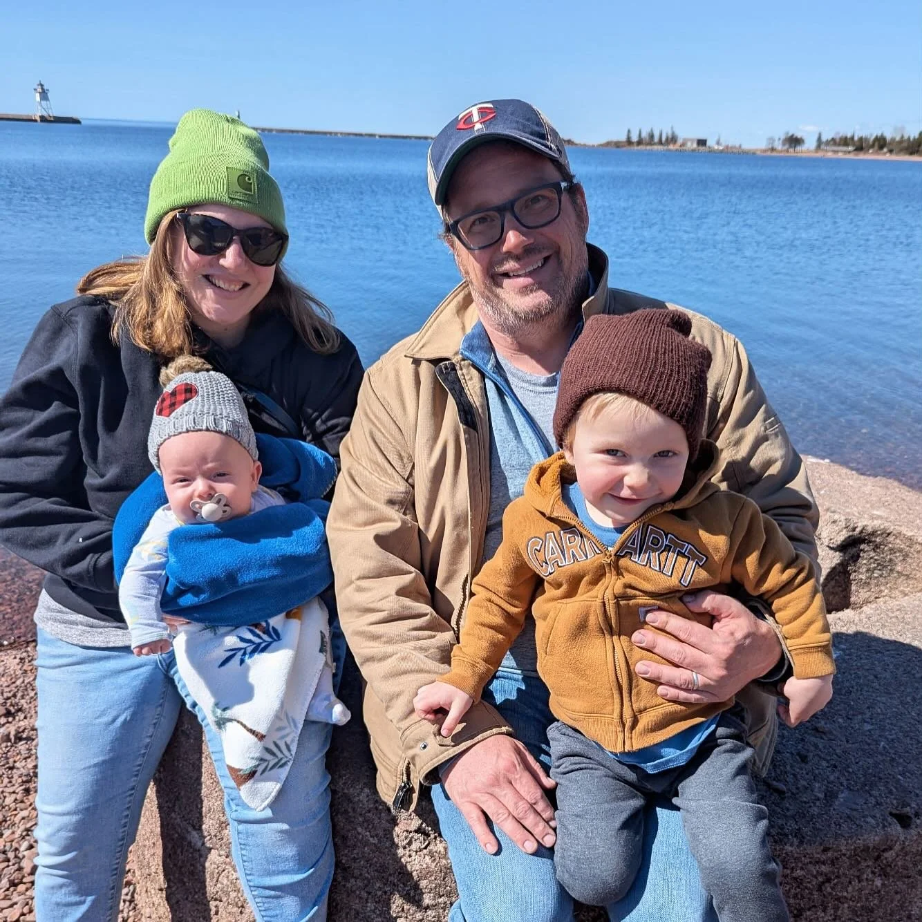 We have been a little quiet on social media lately for a few reasons. We welcomed a new family member, our son Barrett, over the winter. We have been adjusting to life as a family of four and getting in a lot of cuddle time lately.