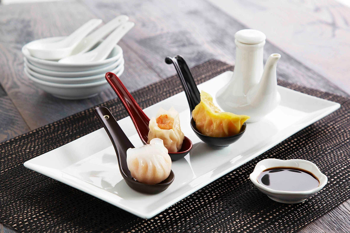 Dumplings mise en bouche