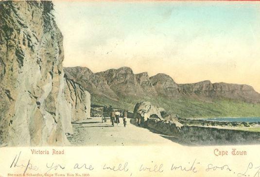 Victoria Road, Cape Town in early 1900s