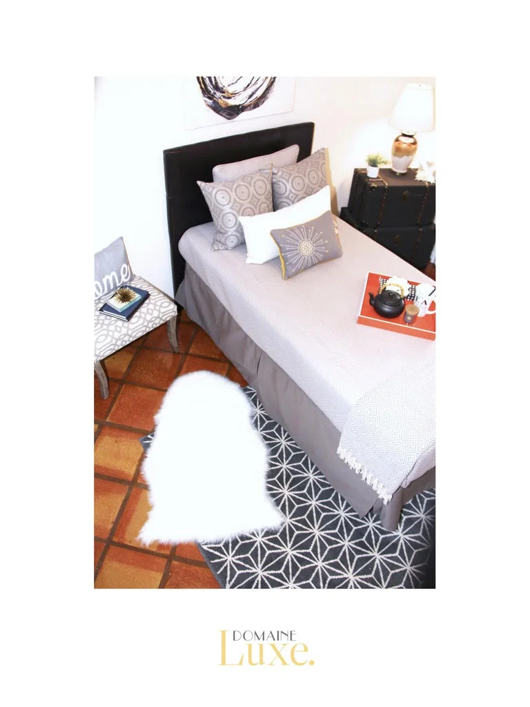 Home Staging Delray Contemporary Guest Bedroom