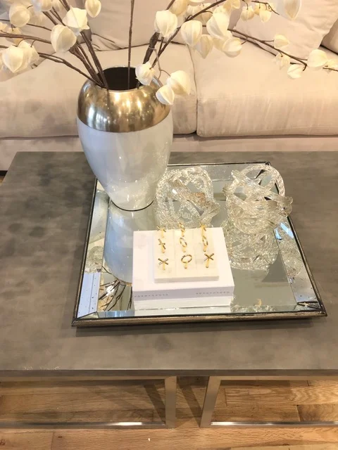 Contemporary living room home staging