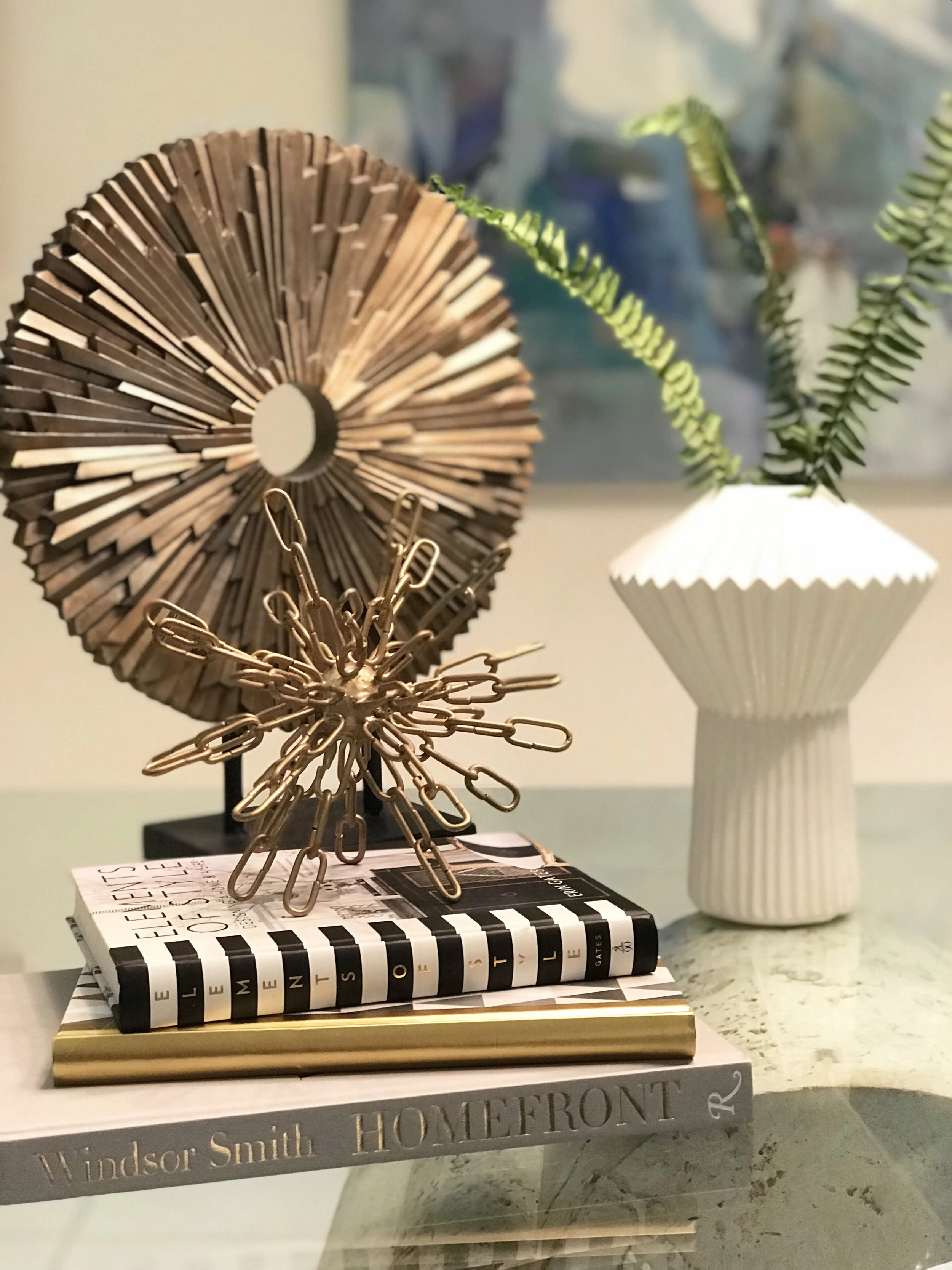 Modern Table Home Staging