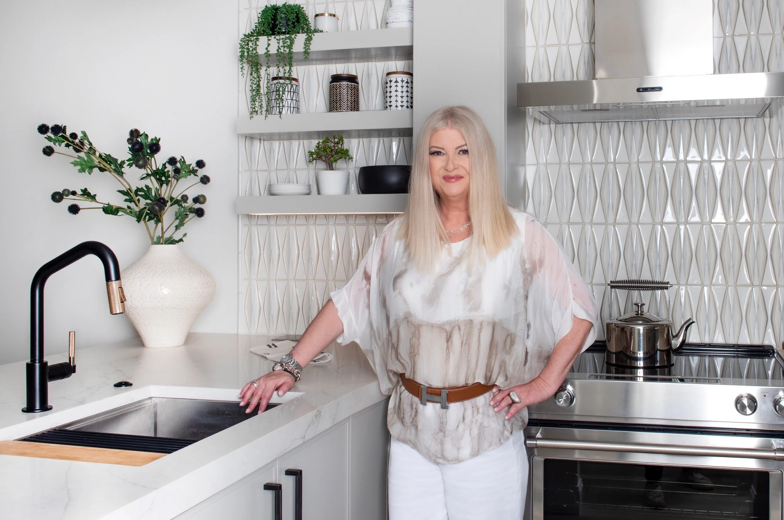 Denise Jadd posed in Delray Beach Kitchen.JPG