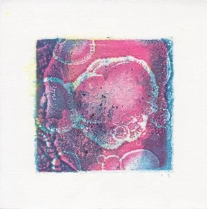 CMYK test 3 $10 Monotype 4” x 4” 2017