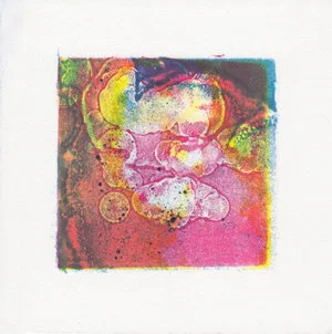 CMYK test 5 $10 Monotype 4” x 4” 2017