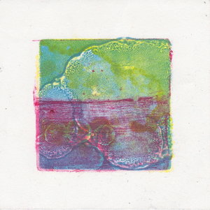 CMYK test 6 $10 Monotype 4” x 4” 2017
