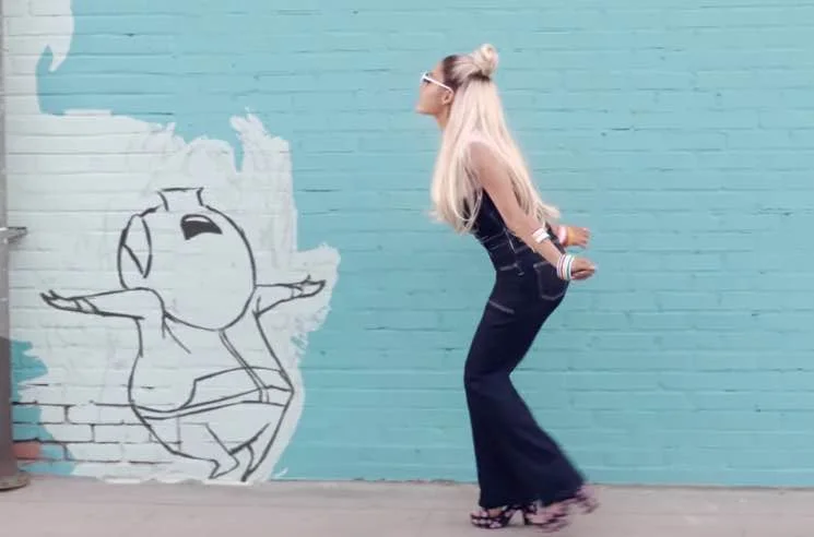 Arianna Grande "Faith" video with Stevie Wonder