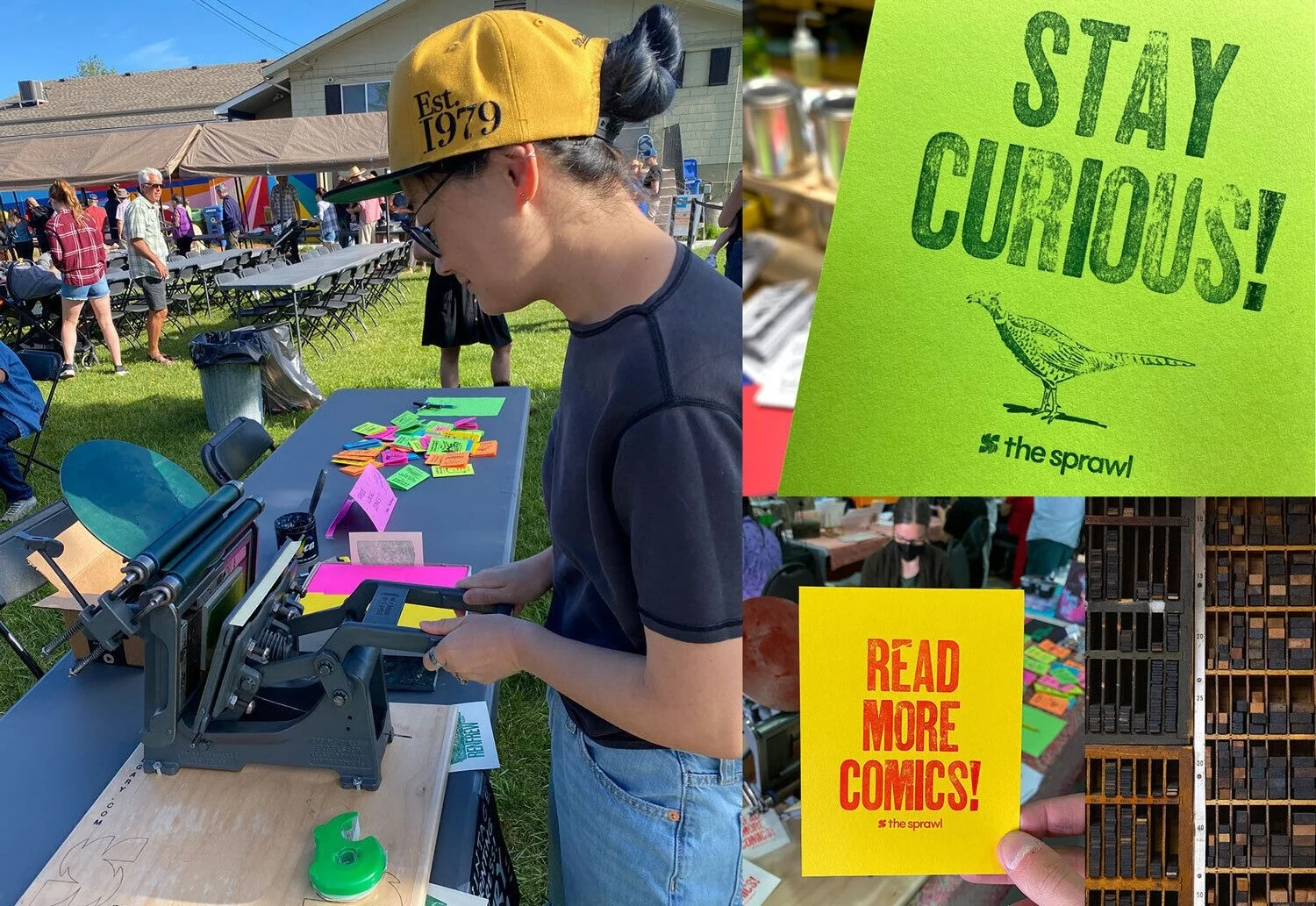 The Sprawl's Pop-Up Press