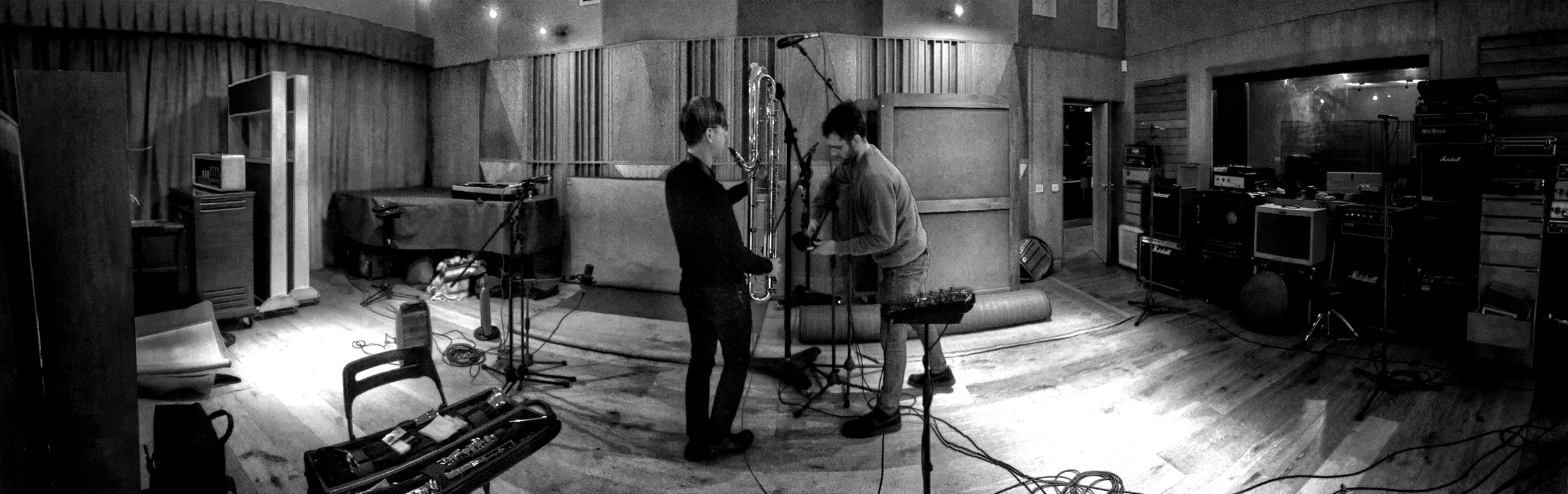 Setting Up With Mick Heff For A Week With Gavin Friday &amp; Renaud-Gabriel Pion