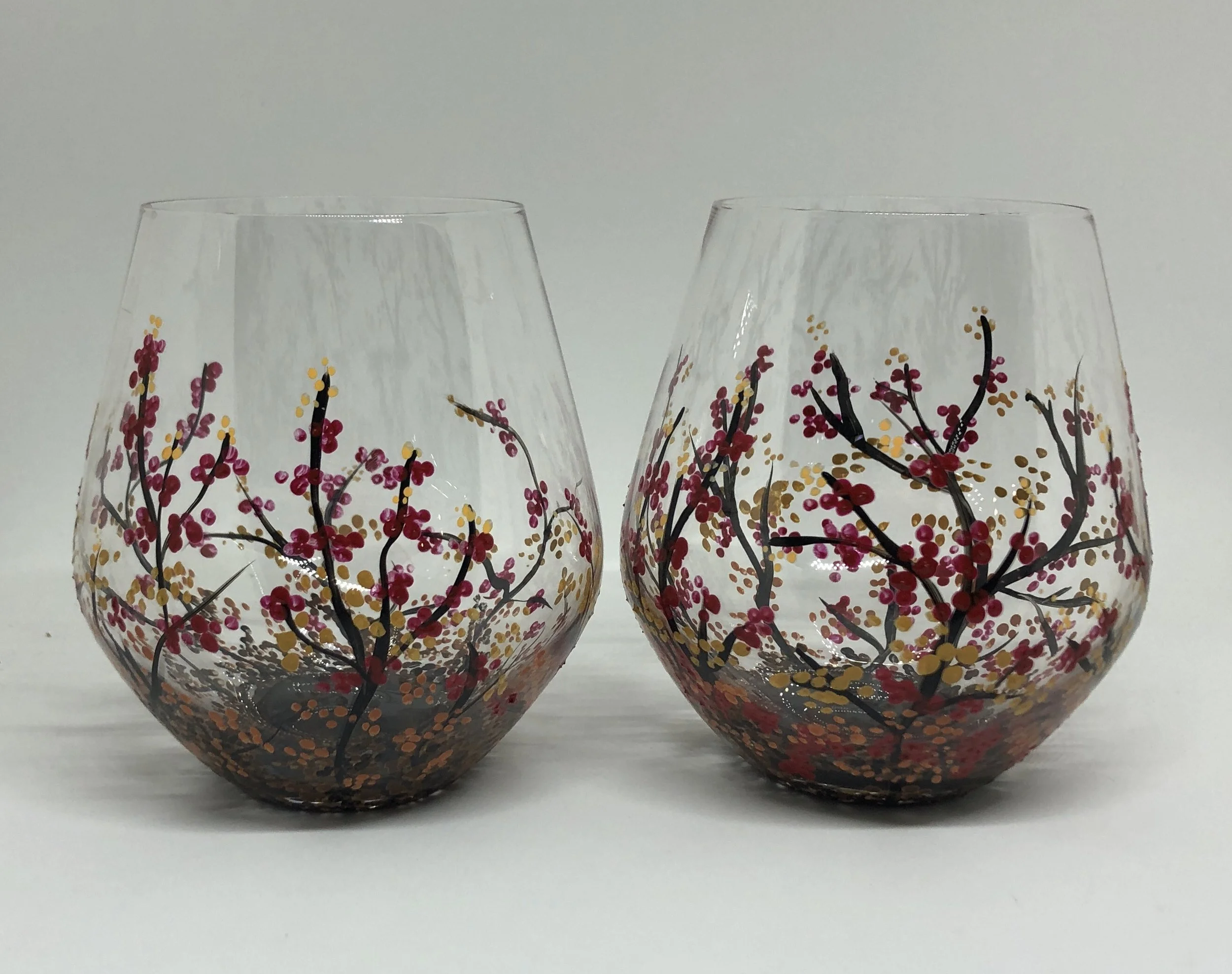 Red blossoms