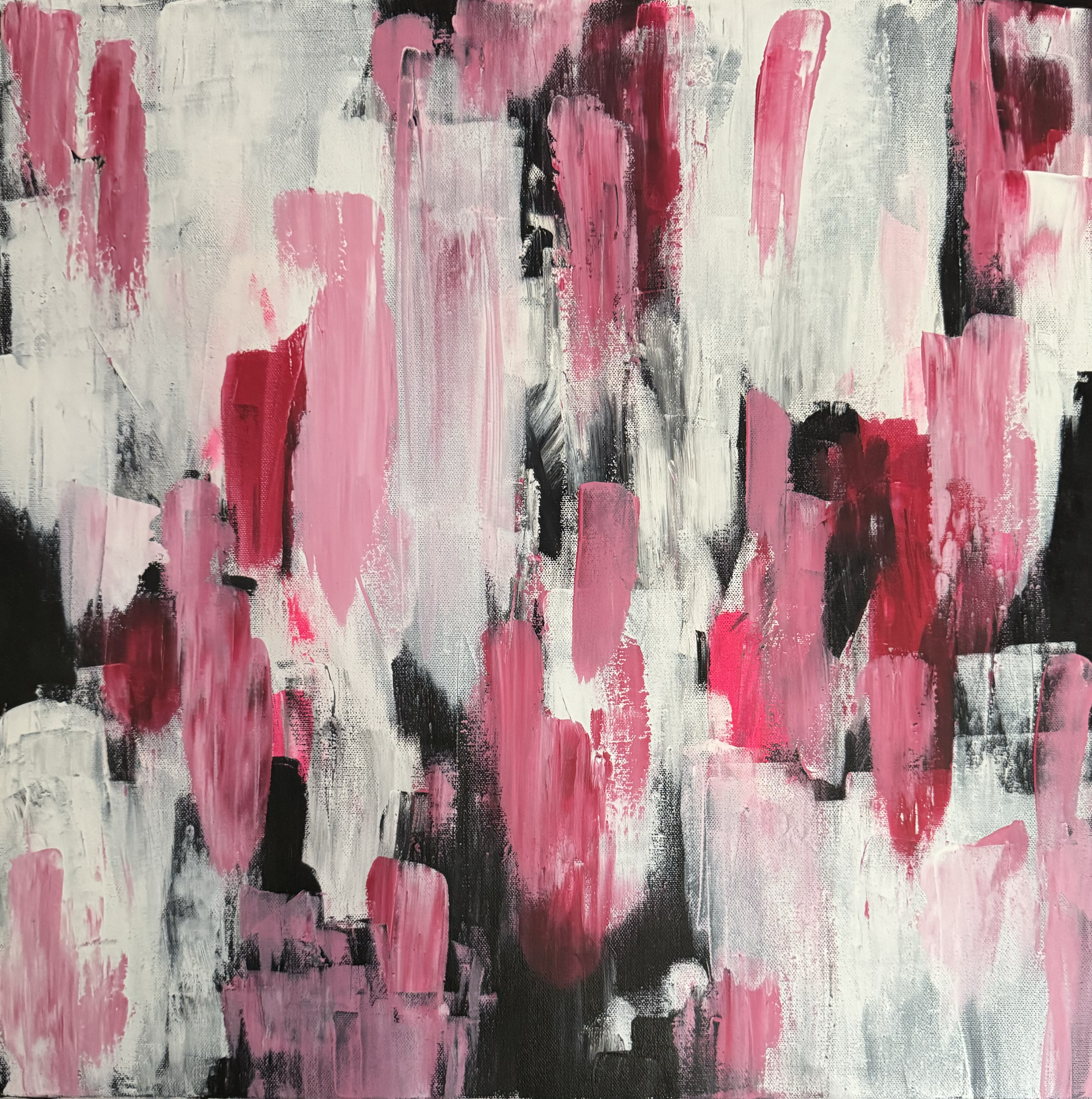 Pops of Love・Original Painting・24×24”