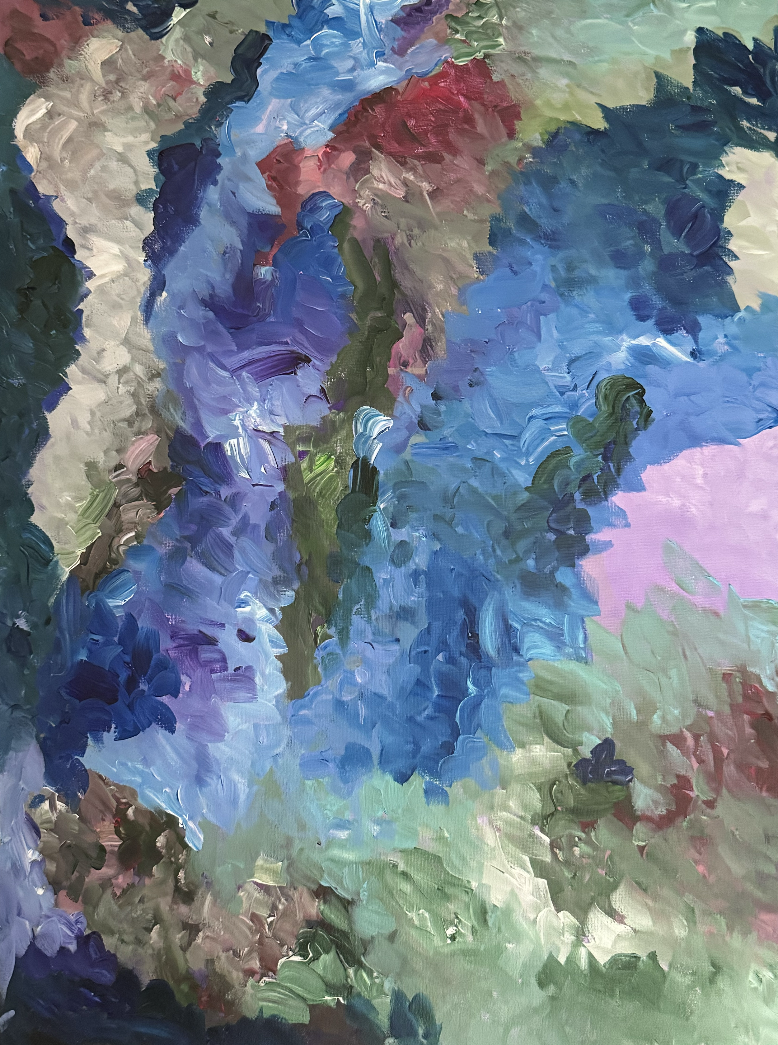 Fading Fusions・Original Painting・18×24”