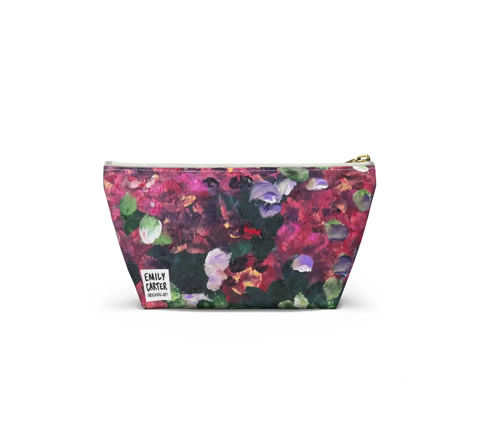 Red Hydrangeas Pouch