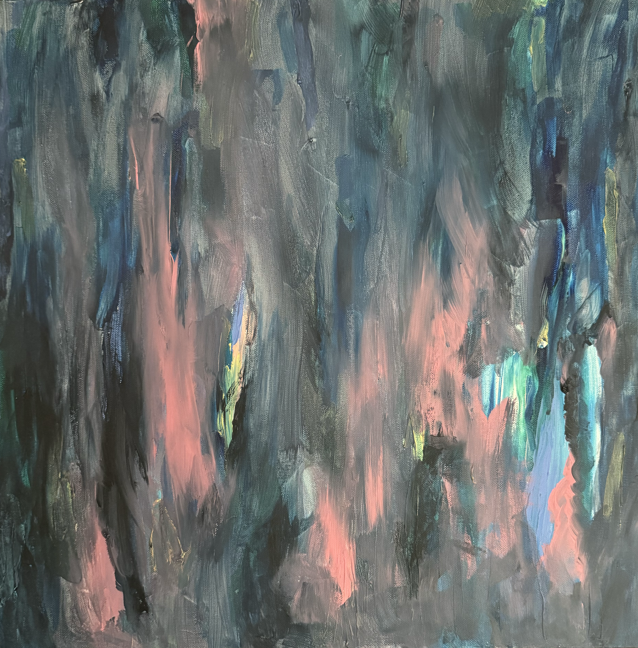 Midnight Mystique・Original Painting・20×20”