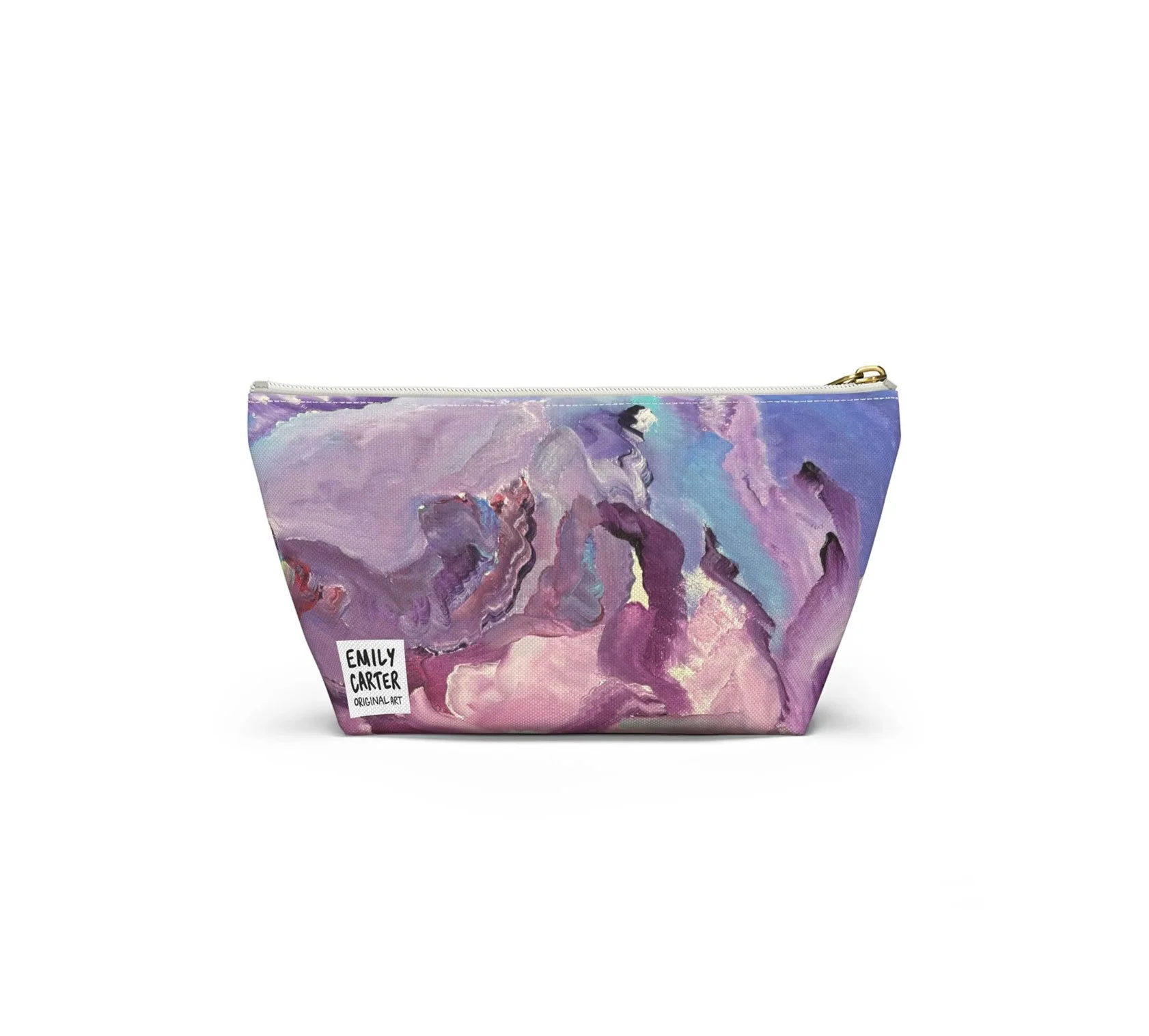 Violet Swirl Pouch