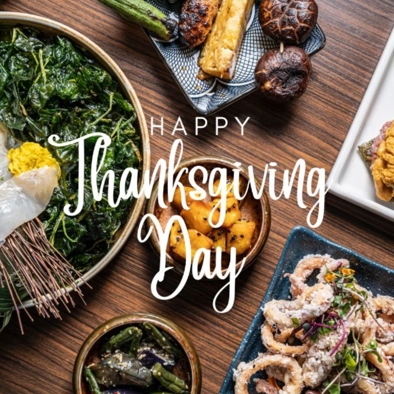 Happy Thanksgiving 🥳 from all of us at Izakaya Osen! May your day be filled with good food, great drinks, and even better company. Celebrate, share, and enjoy every bite with the people you love.

#IzakayaOsen #Thanksgiving