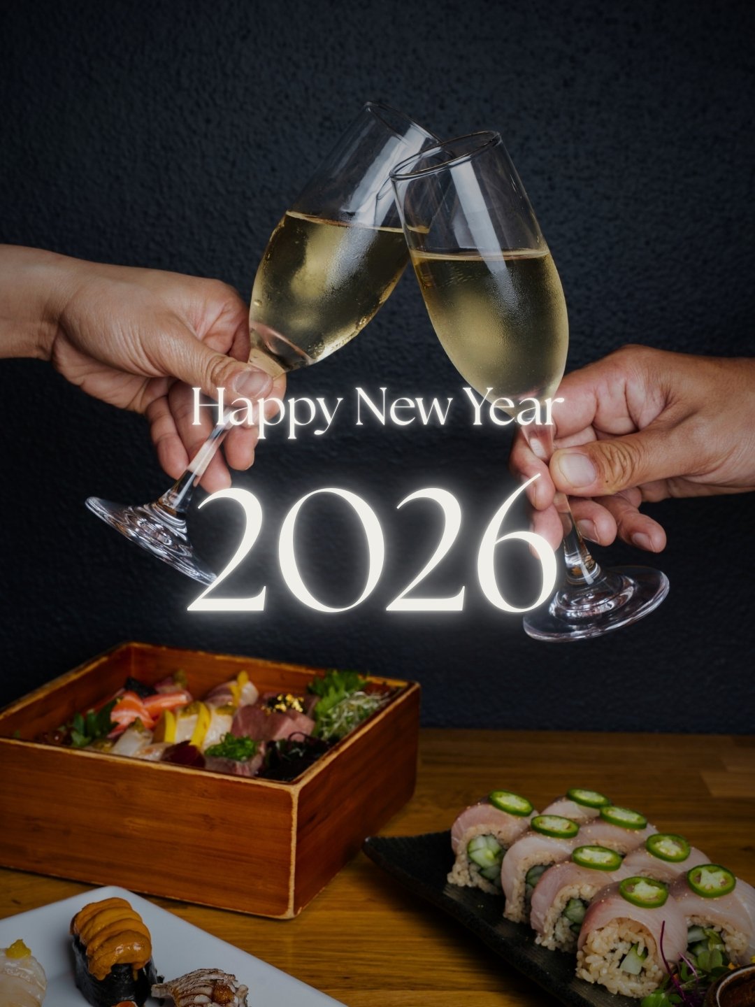 Here&rsquo;s a polished version for Instagram with a festive, inviting vibe:

✨ Happy New Year! ✨
We&rsquo;re open today&mdash;come celebrate 2026 with the finest Japanese flavors at Izakaya Osen Silver Lake. 🥂🍣