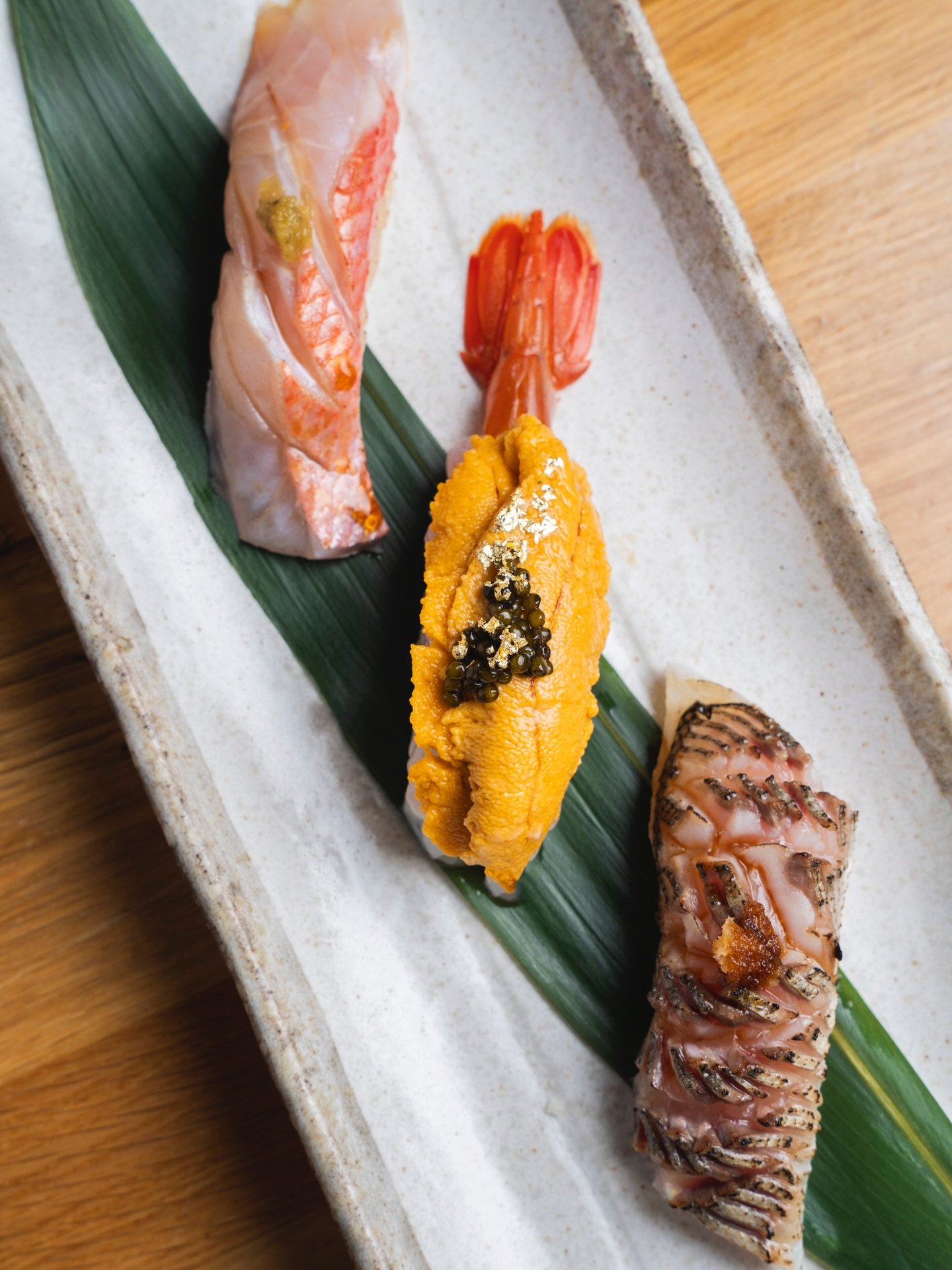 #DineLA Menu 🥳

🍣 PREMIUM SUSHI &middot; 3 PCS 🍣
Chef&rsquo;s selection of today&rsquo;s best fish over sushi rice!