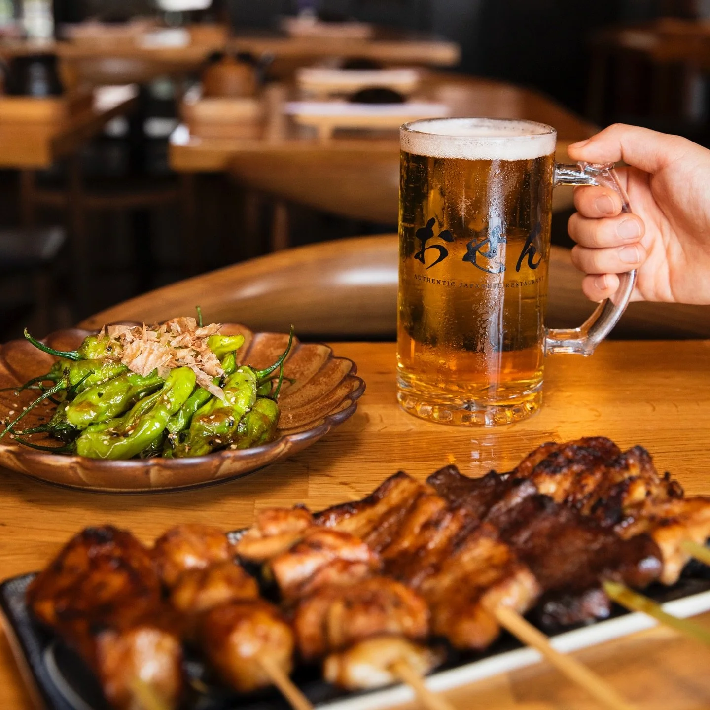 It&rsquo;s getting HOT 🔥

Kushiyaki and cold beer are waiting for you at Izakaya Osen.
Perfectly grilled skewers, smoky aroma, juicy bites fresh off the charcoal.

Cool down with an ice-cold beer and unwind the izakaya way 🍺

See you tonight.