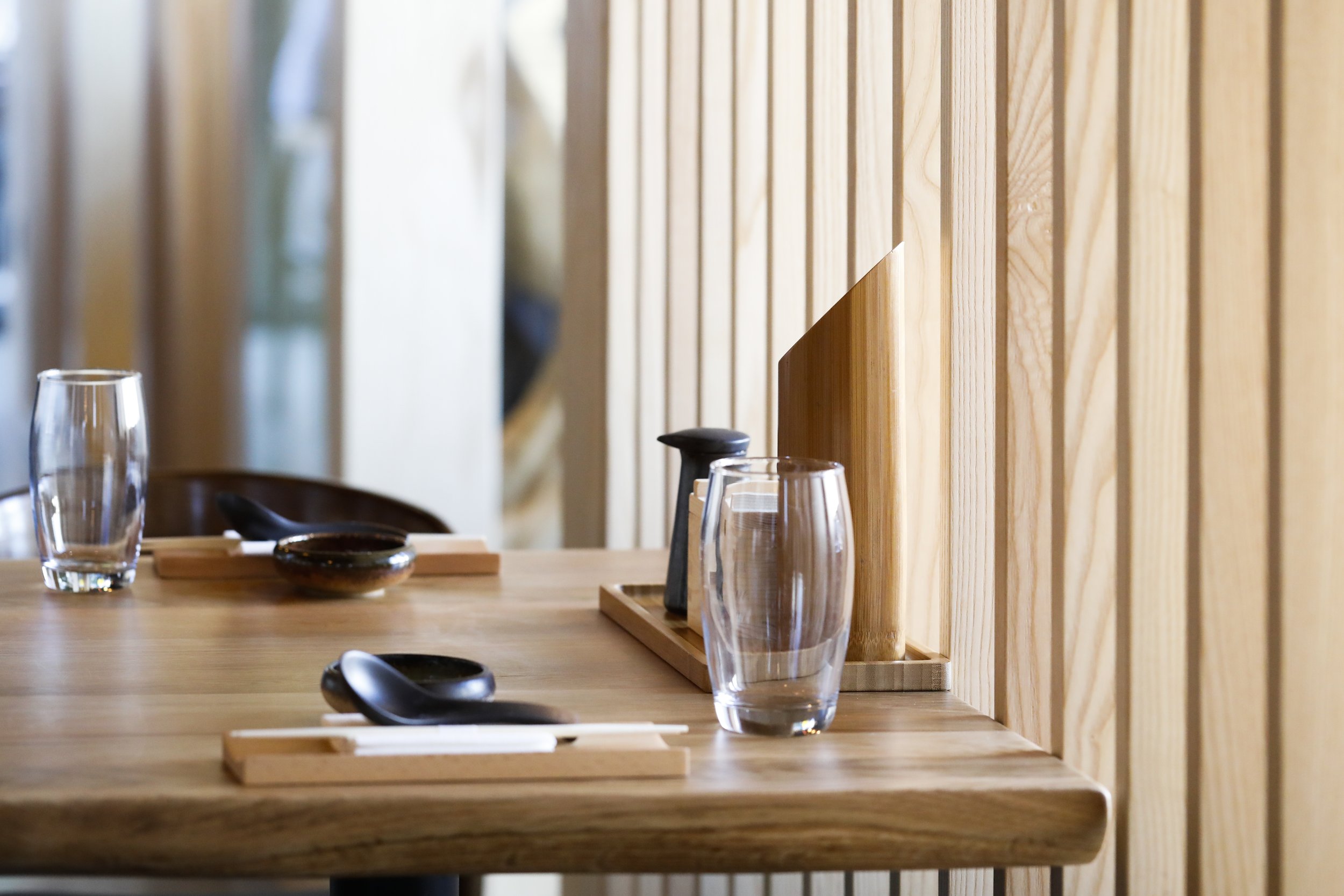Indoor seating at Izakaya Osen - Cozy and inviting atmosphere with stylish decor for a comfortable dining experience