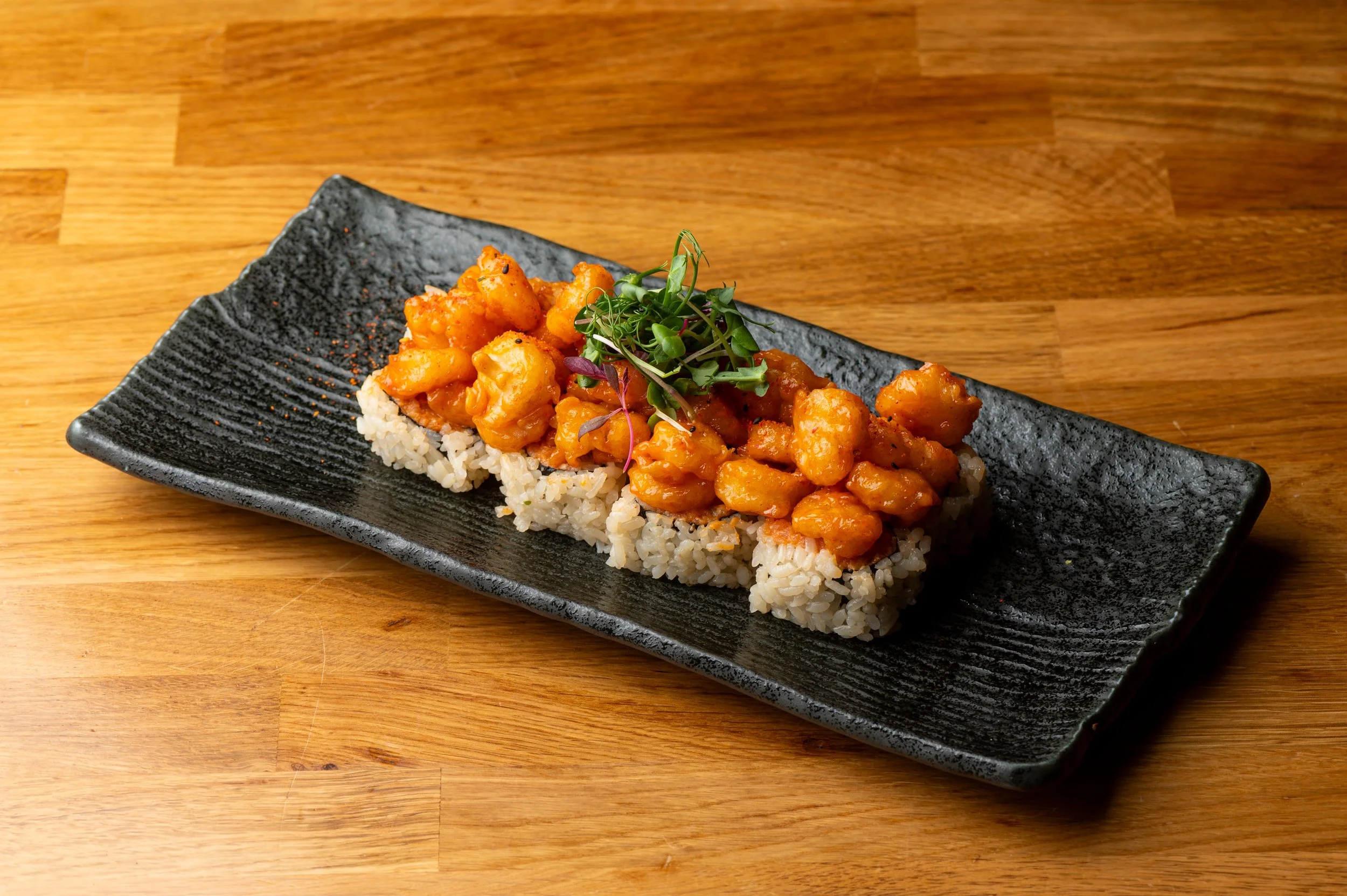 Tempura On Spicy Tuna