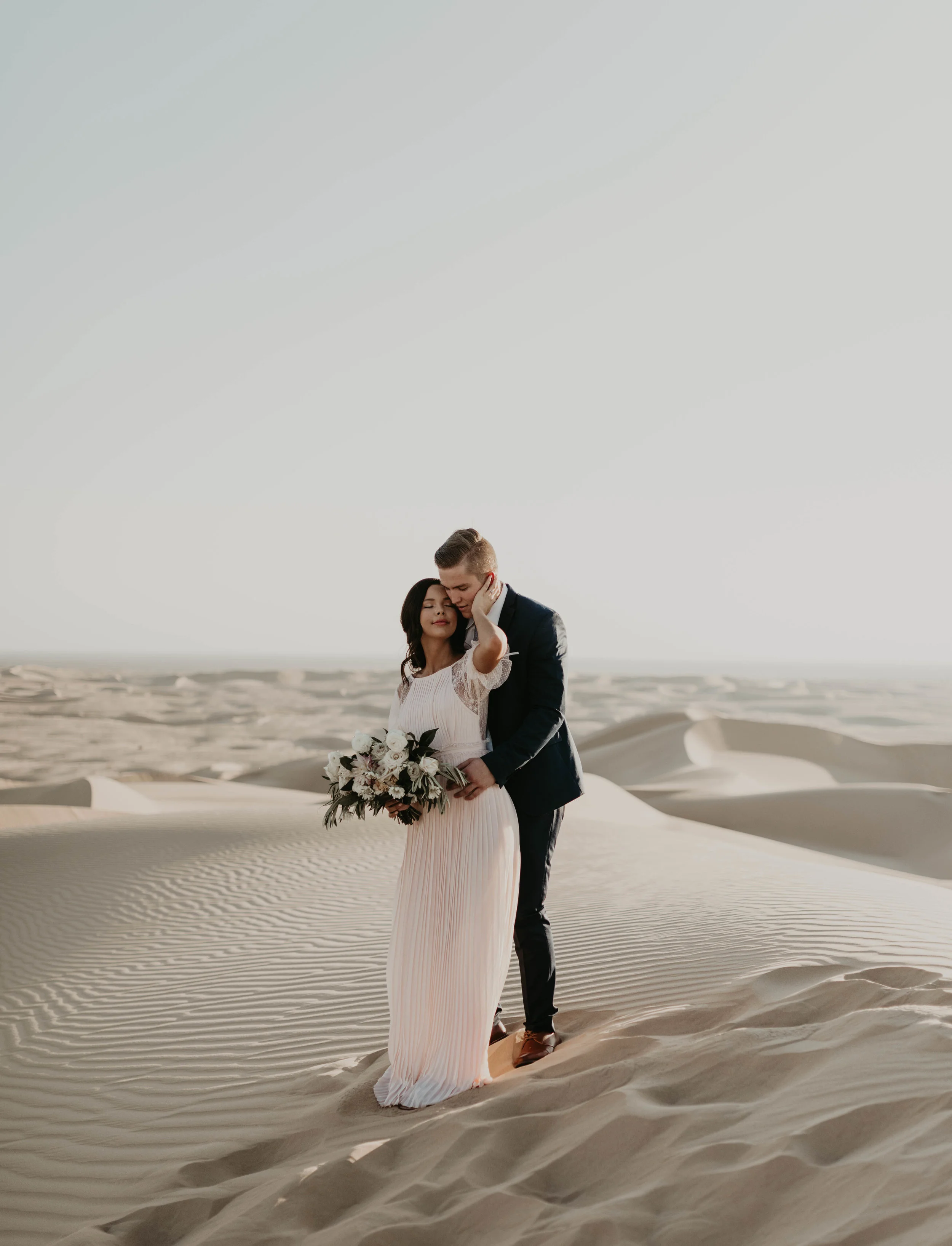 Bridal Photos at the Sand Dunes